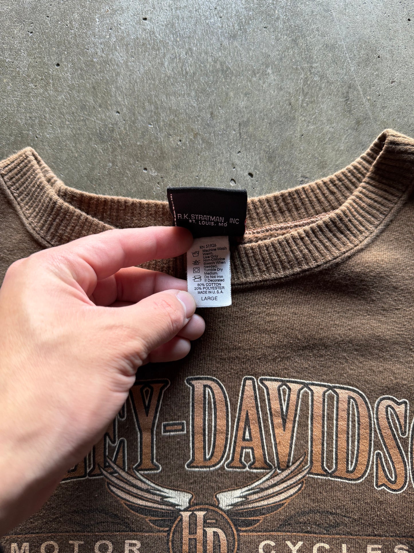 Harley Davidson Crewneck - L