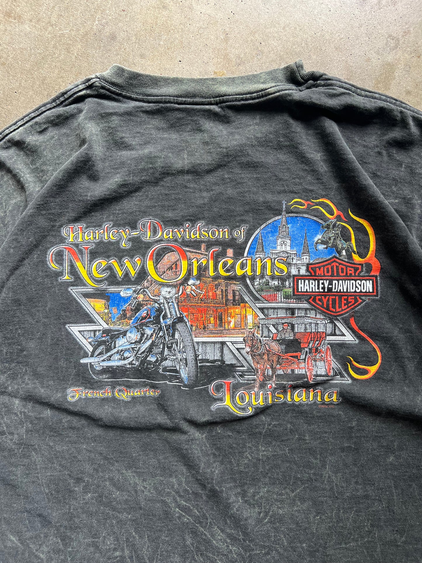 Harley Davidson New Orleans, Louisiana Tee - XL