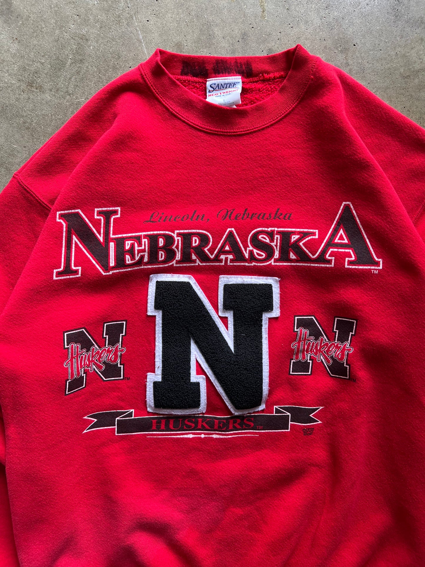 Nebraska Crewneck - L