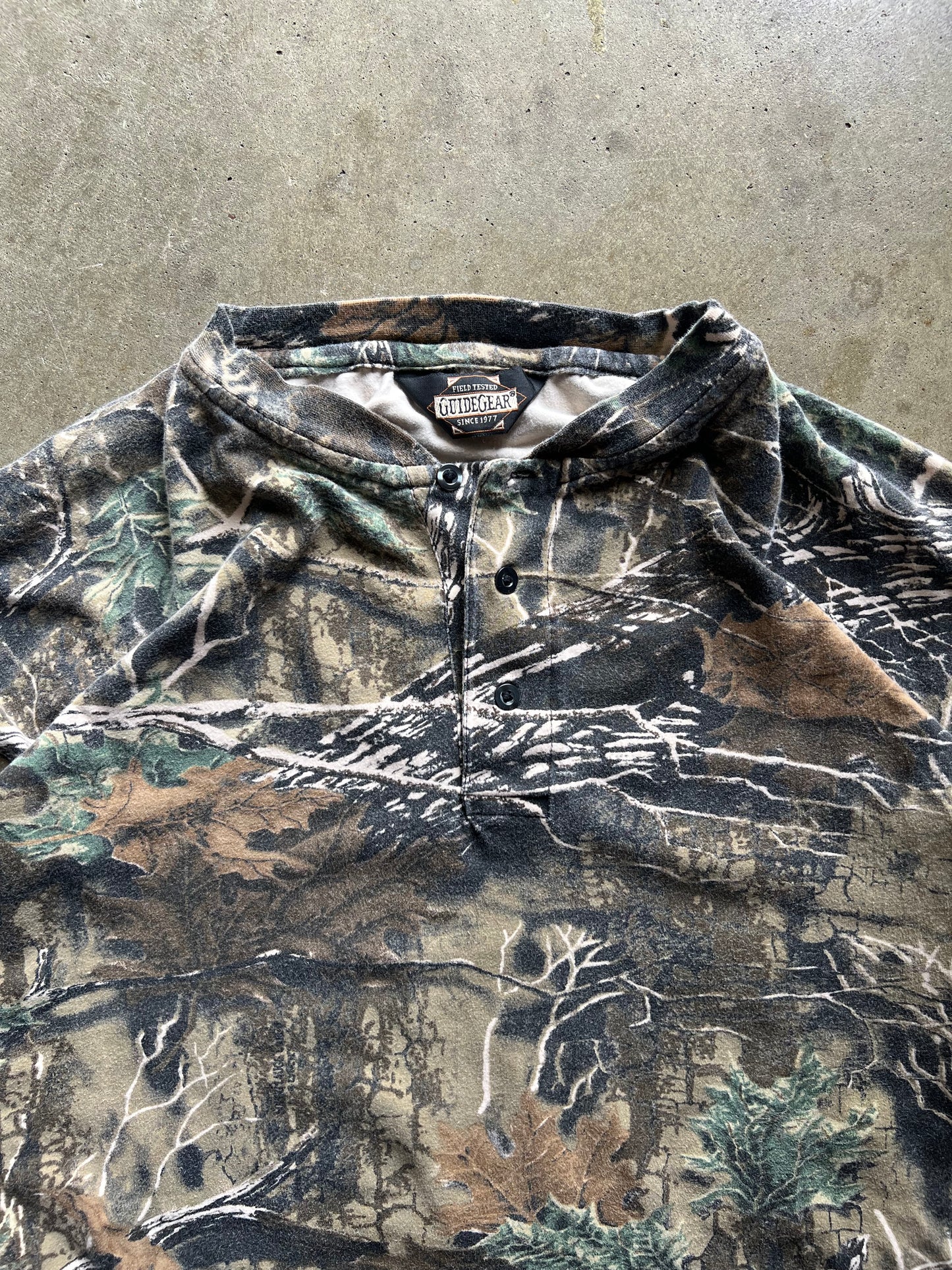 Camo Guidegear Long Sleeve Tee - XL