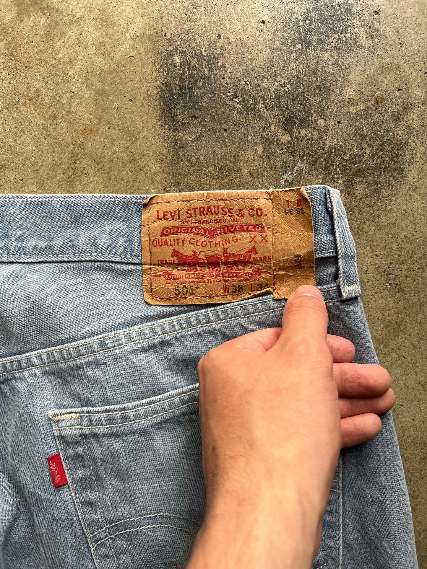 Levi 501’s Denim Jeans - 38x34