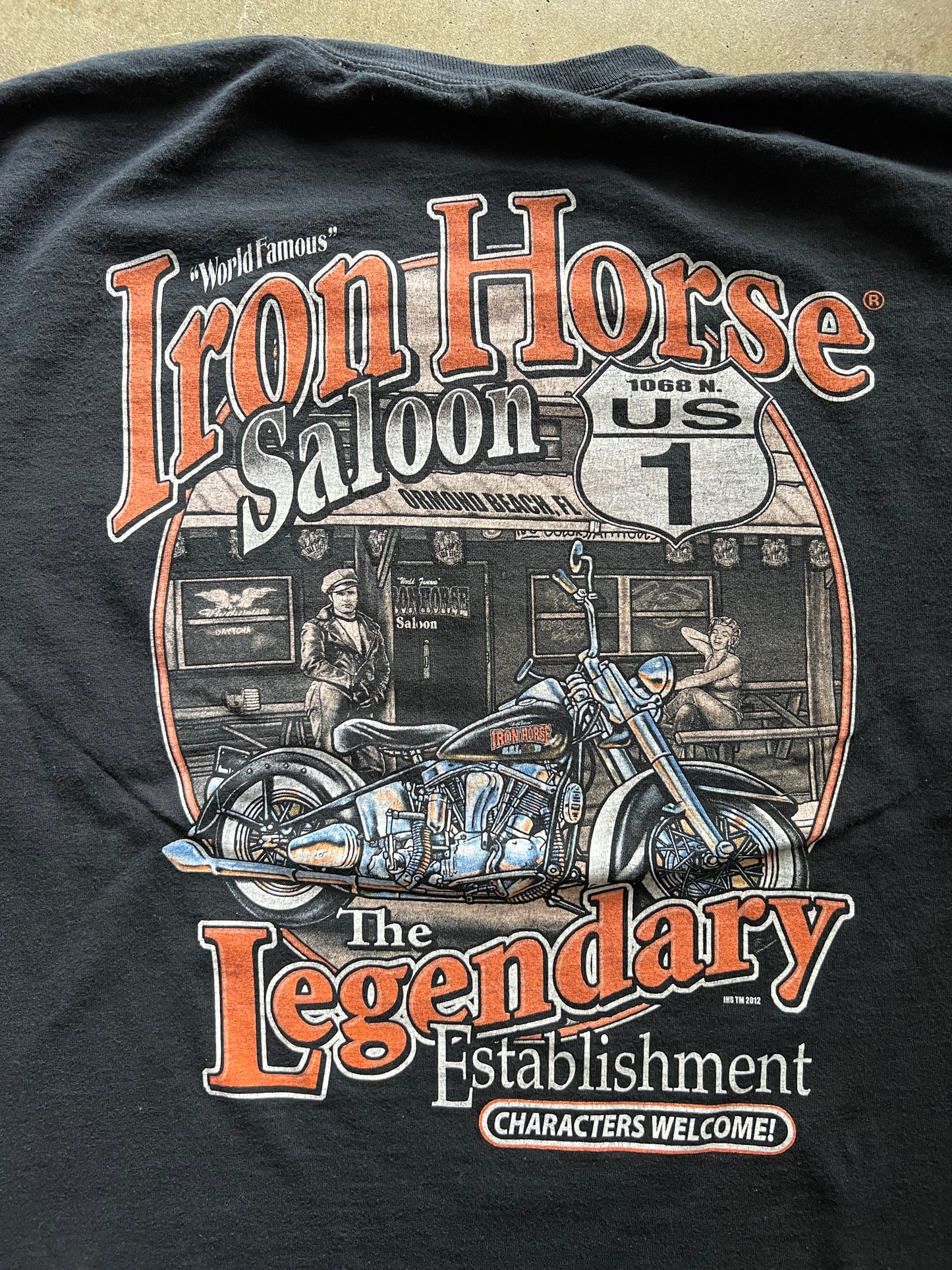 Iron Horse Saloon Long Sleeve Tee - XL