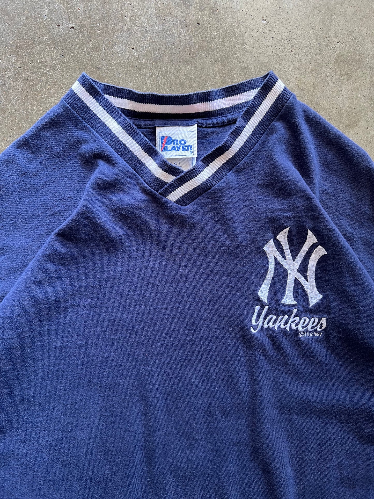 Yankees Pro Player Ringer Tee - XL