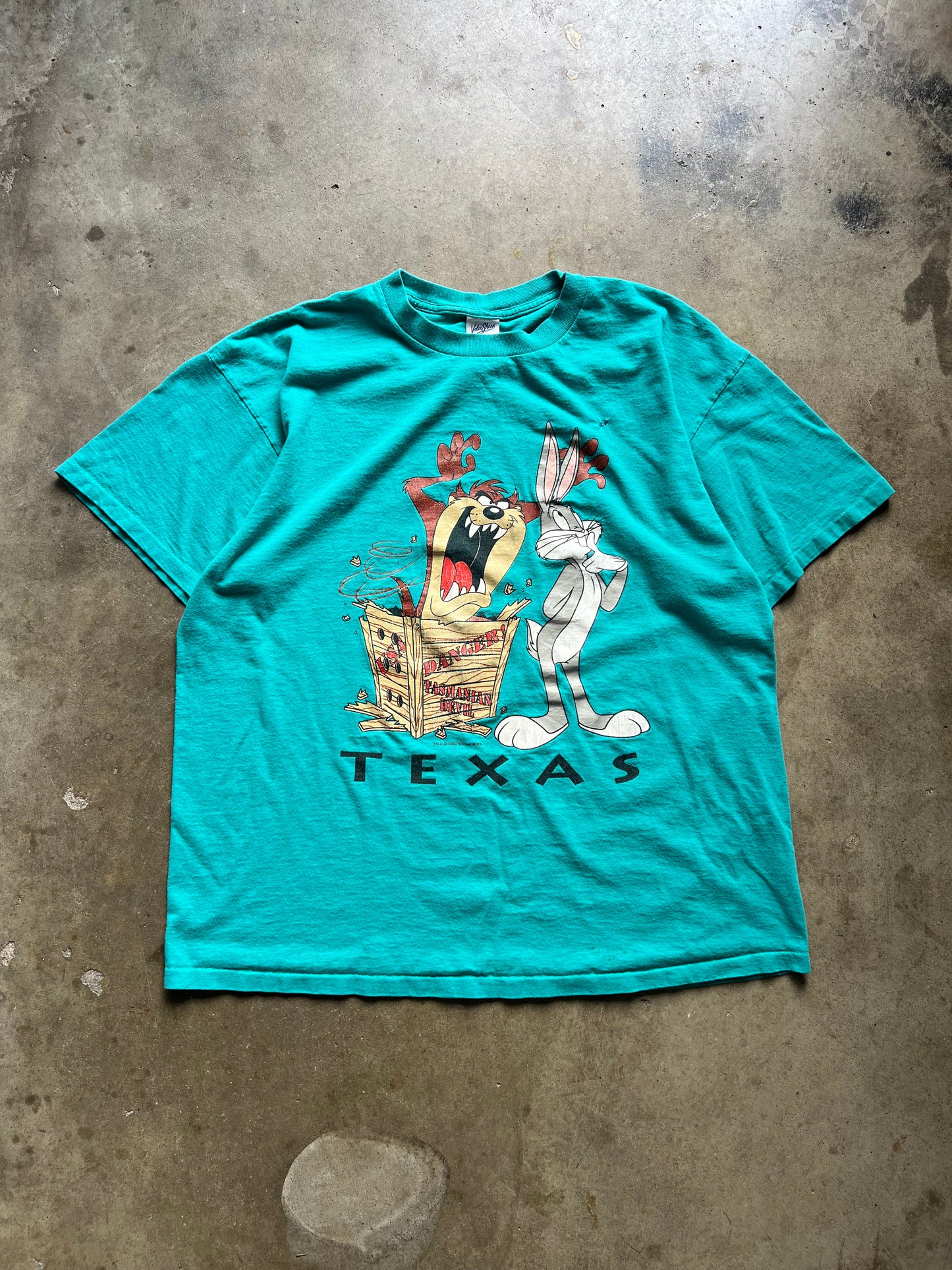 Taz x Bugs Bunny Texas 1993 Tee - XL