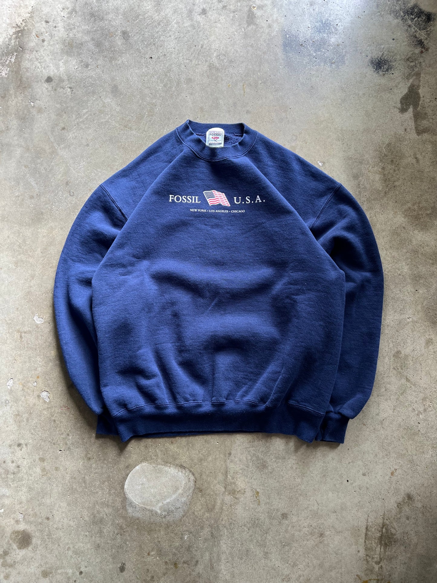 Fossil U.S.A. Crewneck - L