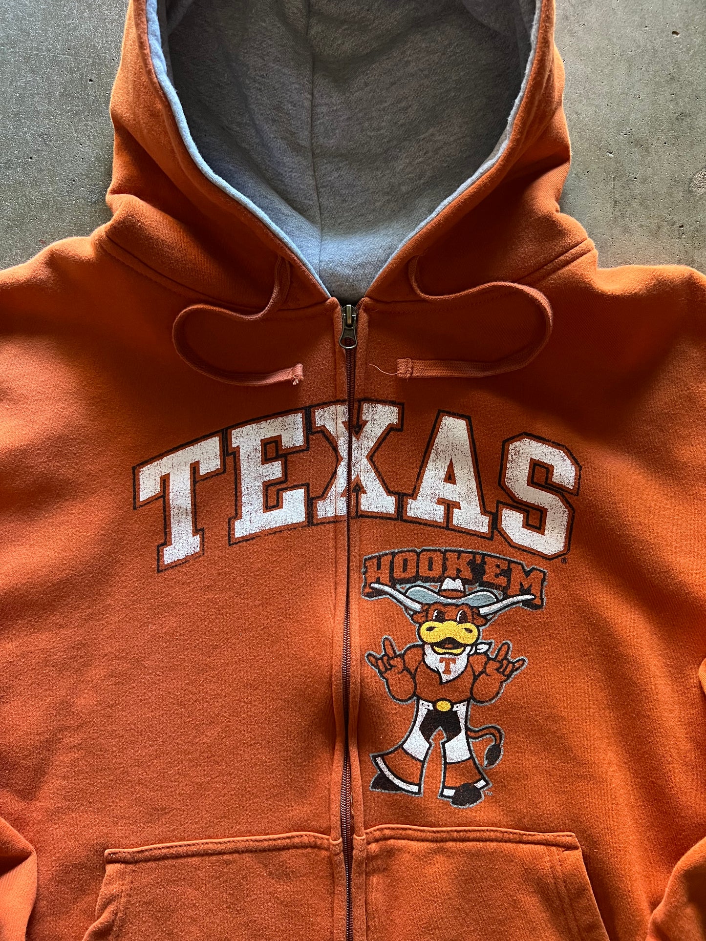 Texas Longhorns Zip-Up Hoodie - XXL