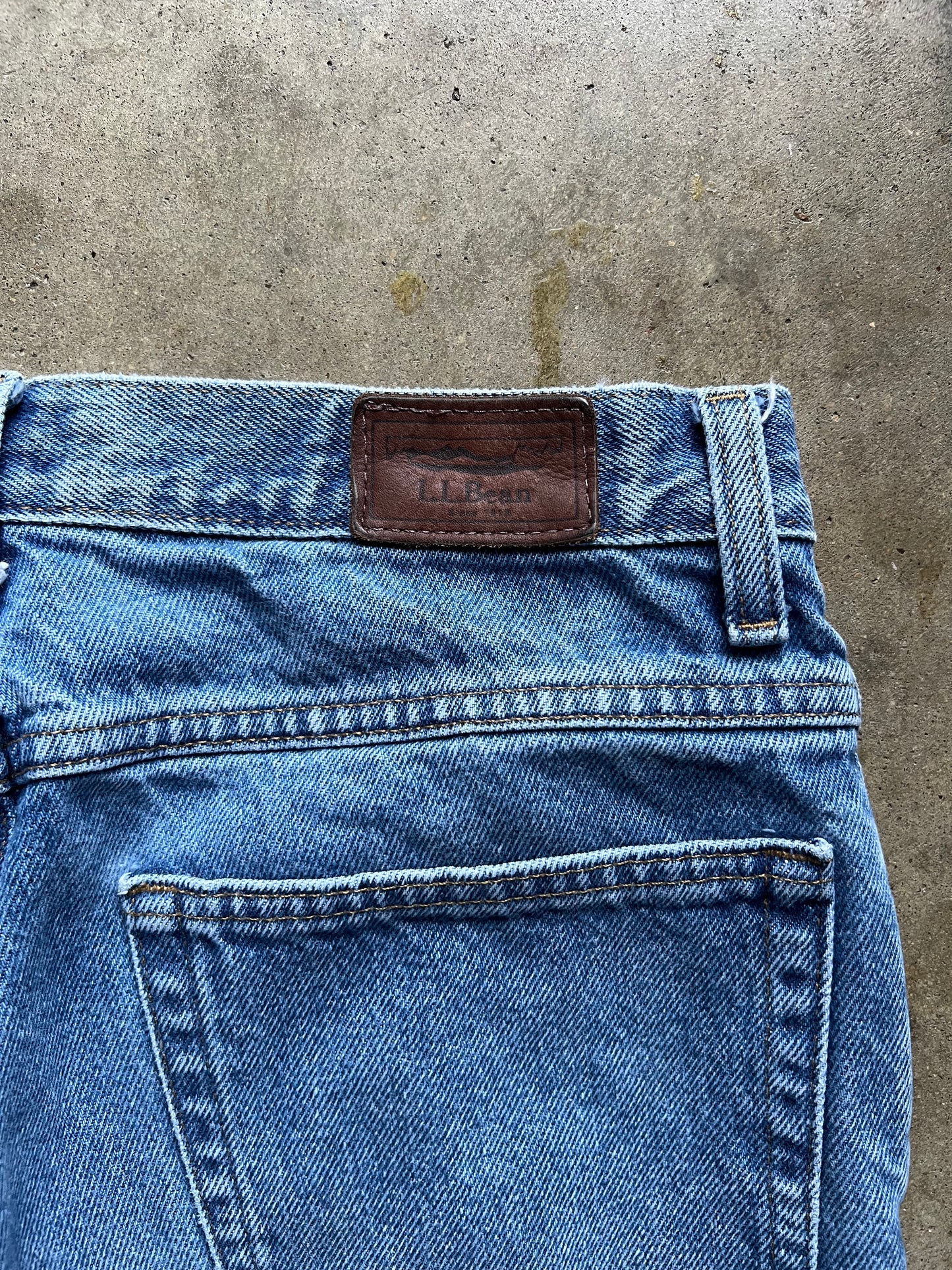 L.L.Bean Blue Denim Jeans - 30x32