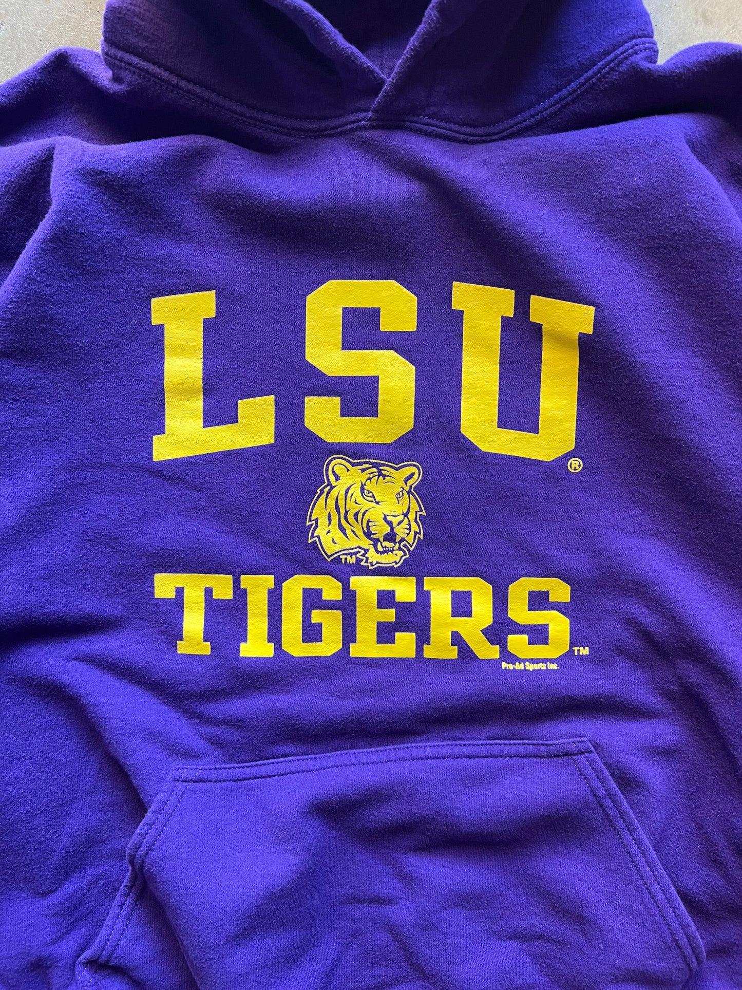 LSU Tigers Purple Hoodie - L