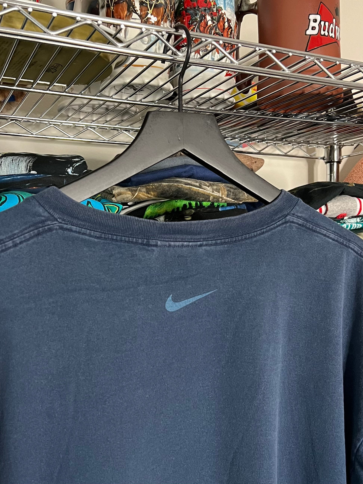 Nike Spellout Blue Shirt - XXL