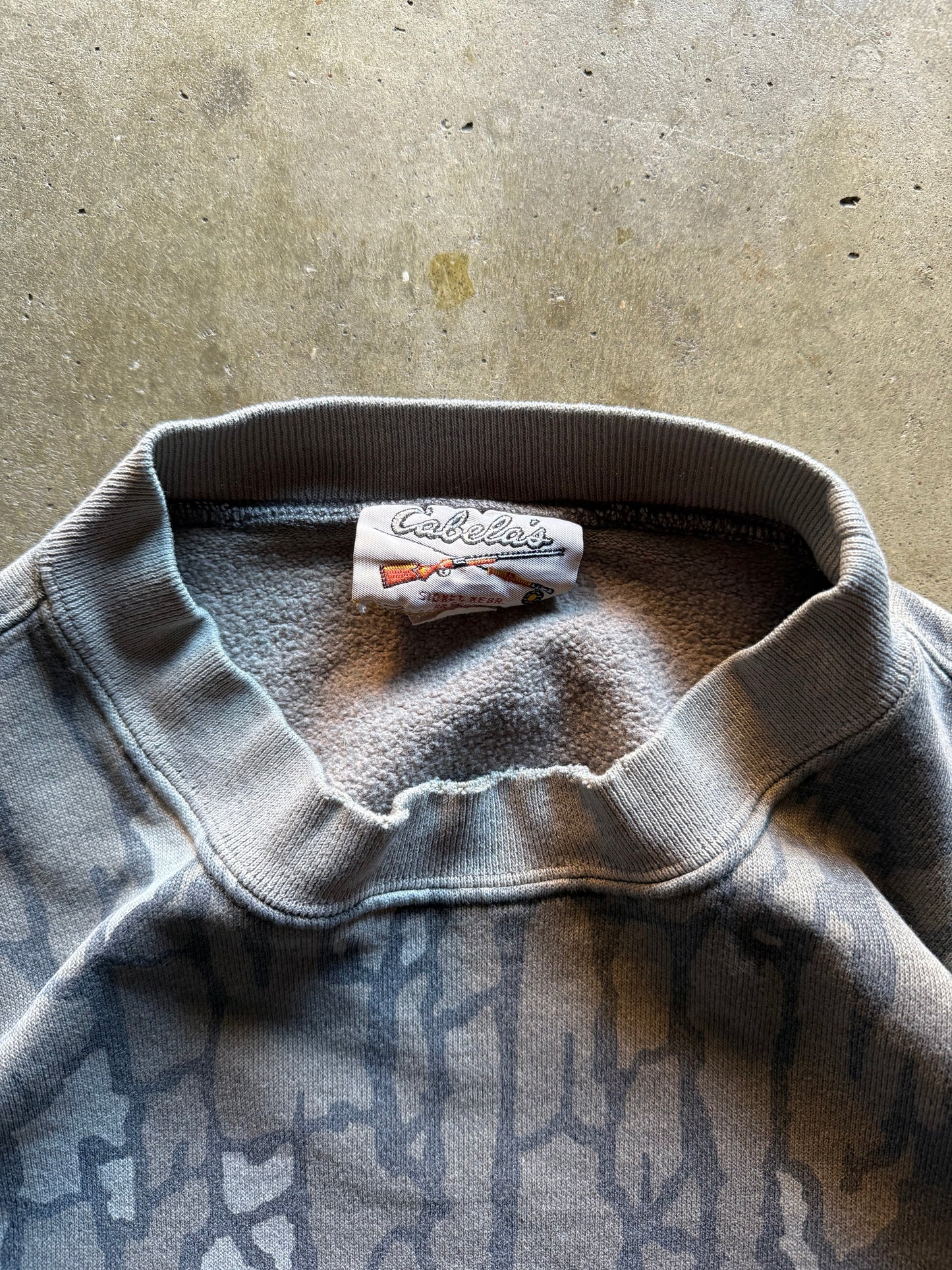 Camo Crewneck - M