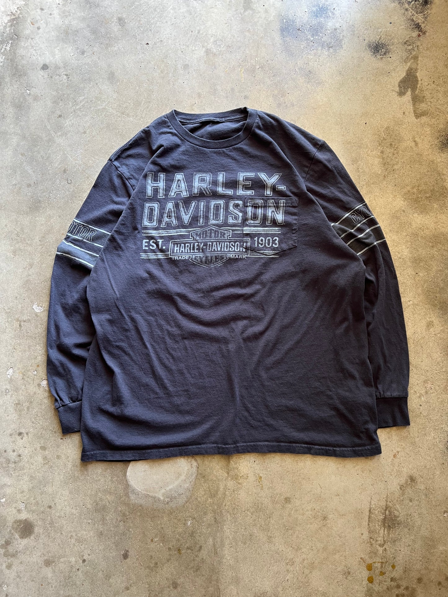 Harley Davidson Ontario, Canada Long Sleeve Tee - XXL