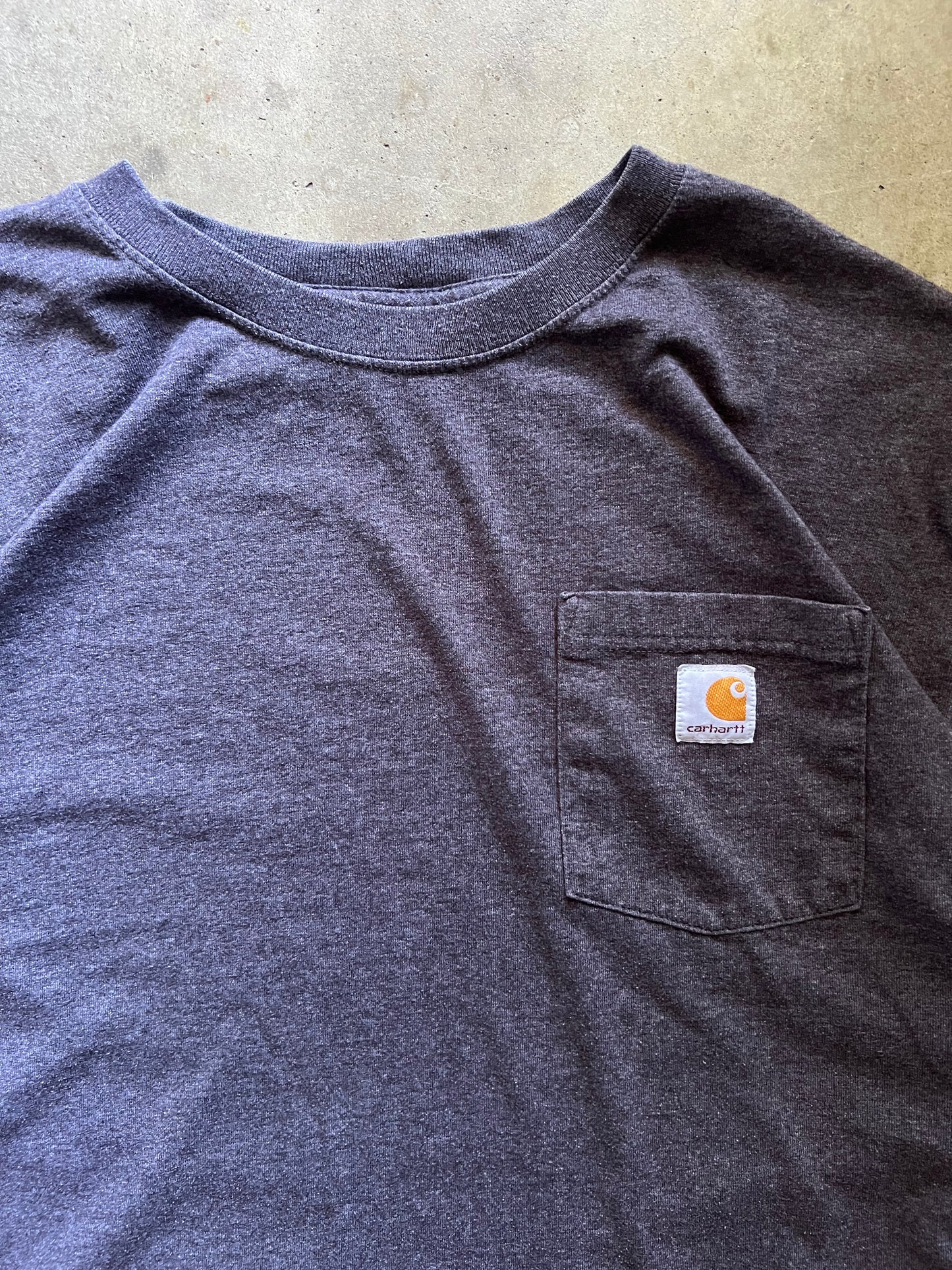 Carhartt Navy Blue Pocket Tee - XXL