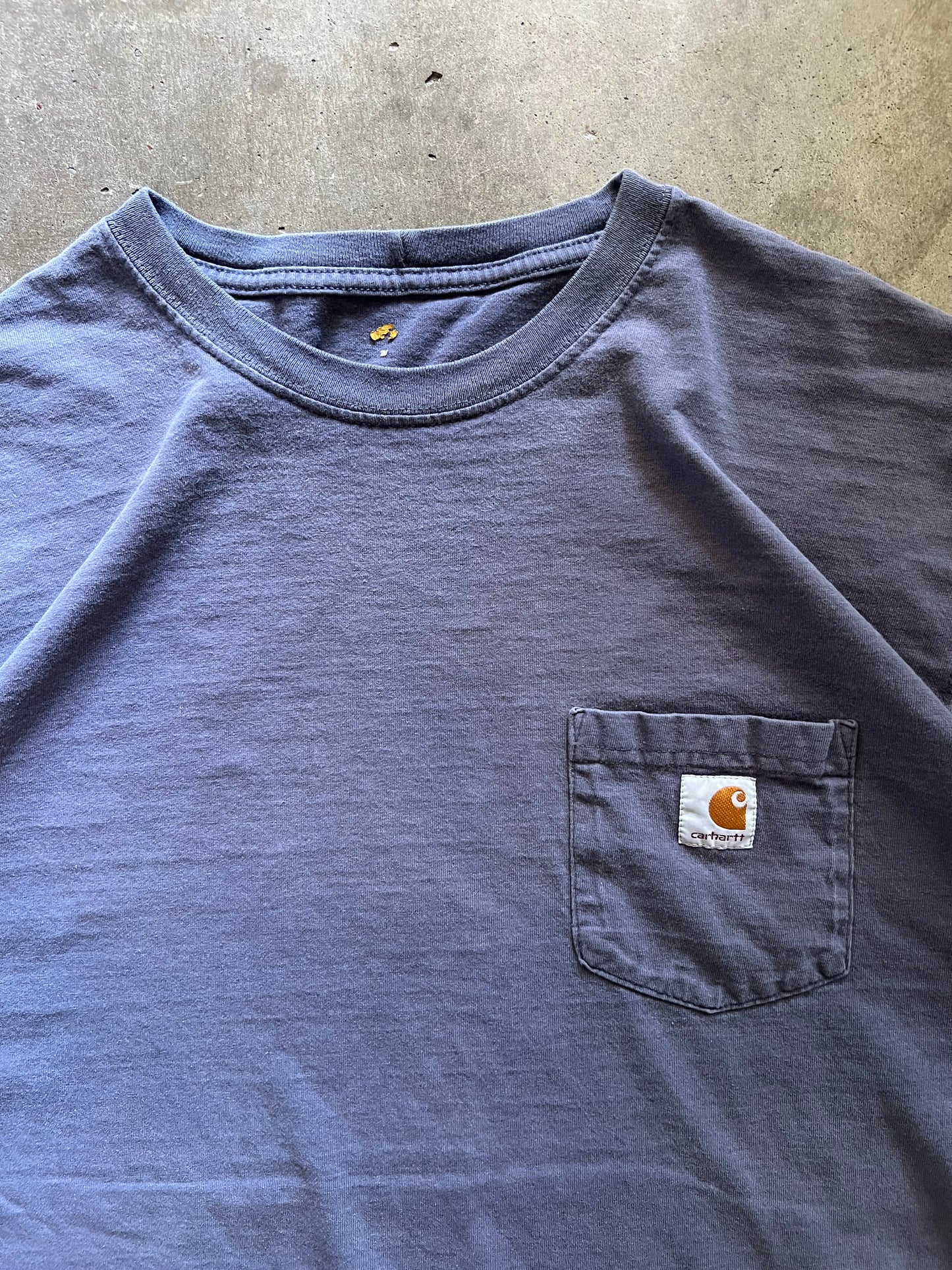 Carhartt Blue Pocket Tee - L