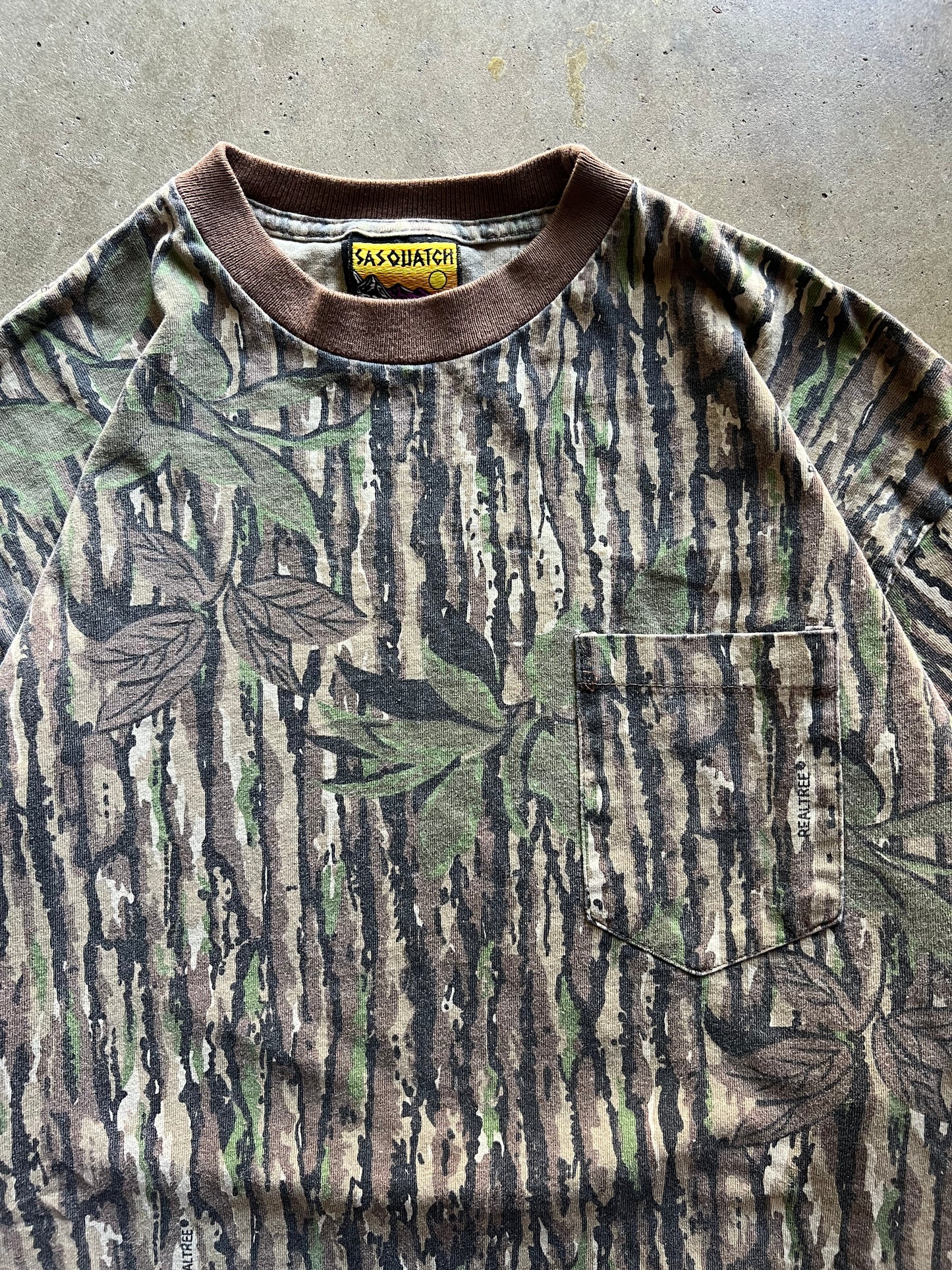 Camouflage Sasquatch Tee - XL