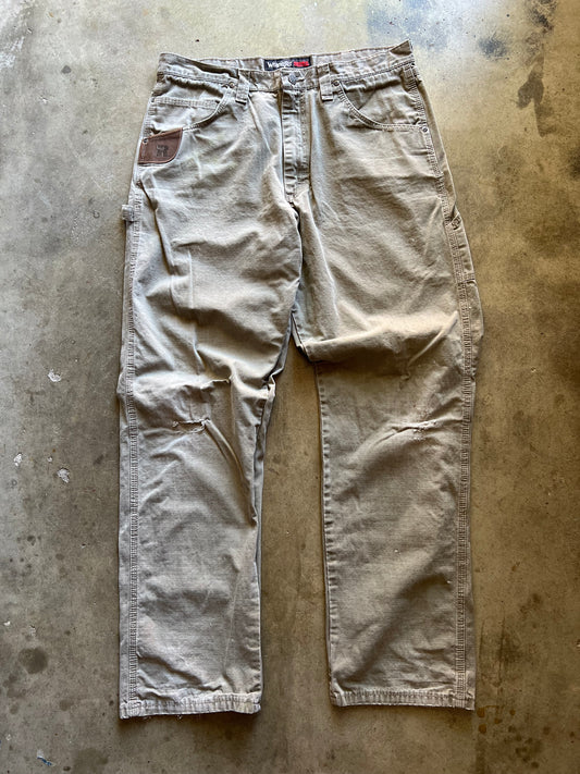 Wrangler Riggs Tan Pants - 36x34