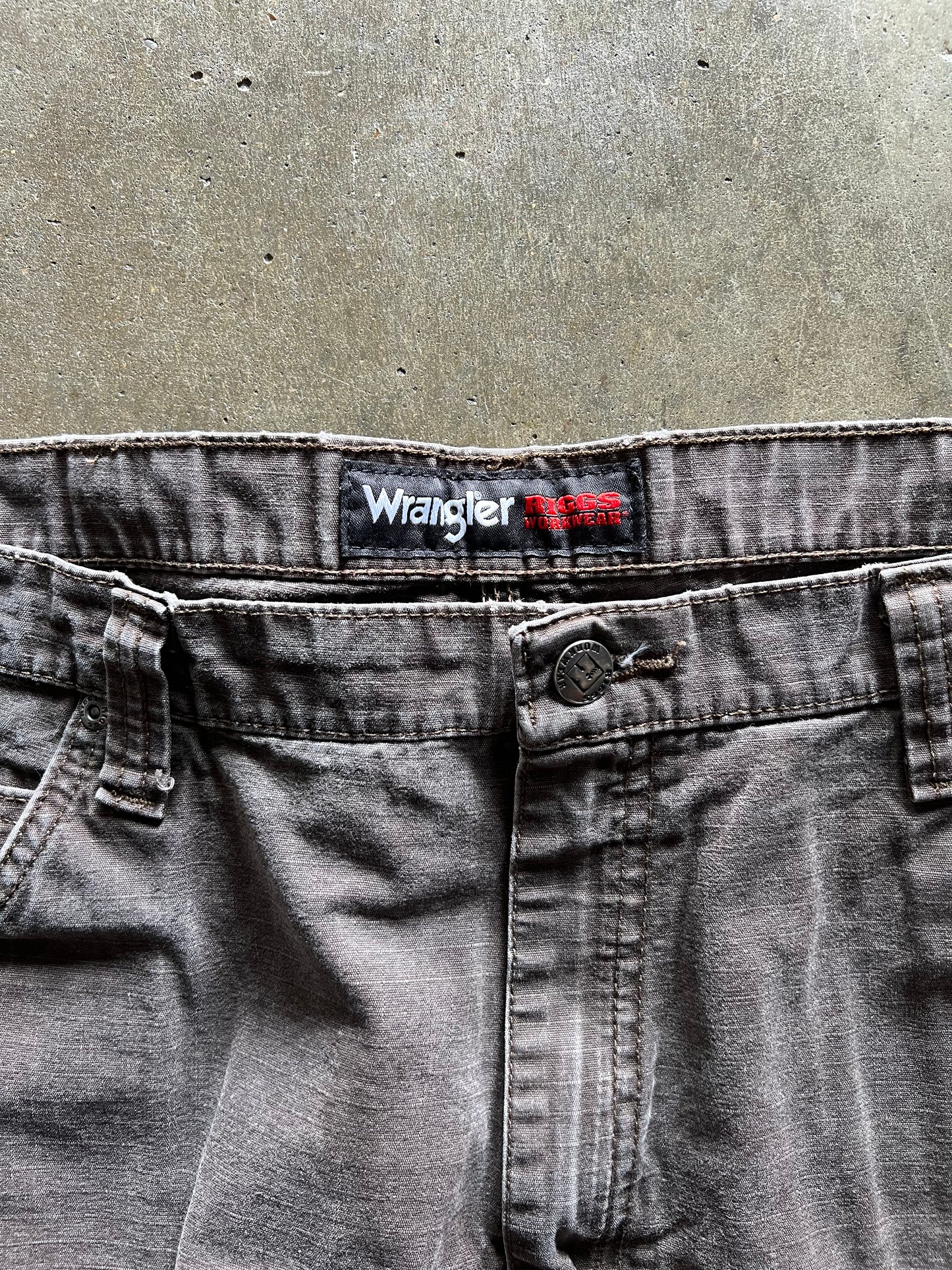 Wrangler Riggs Brown Pants - 40x30