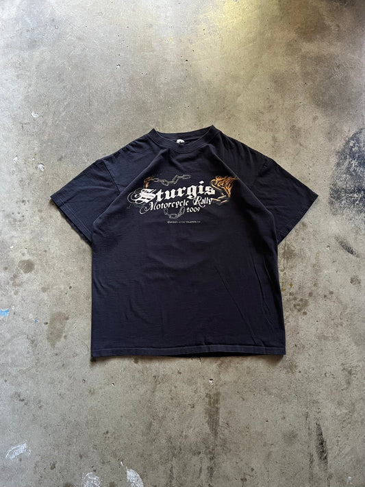 Sturgis Motorcycle Rally 2009 Tee - L