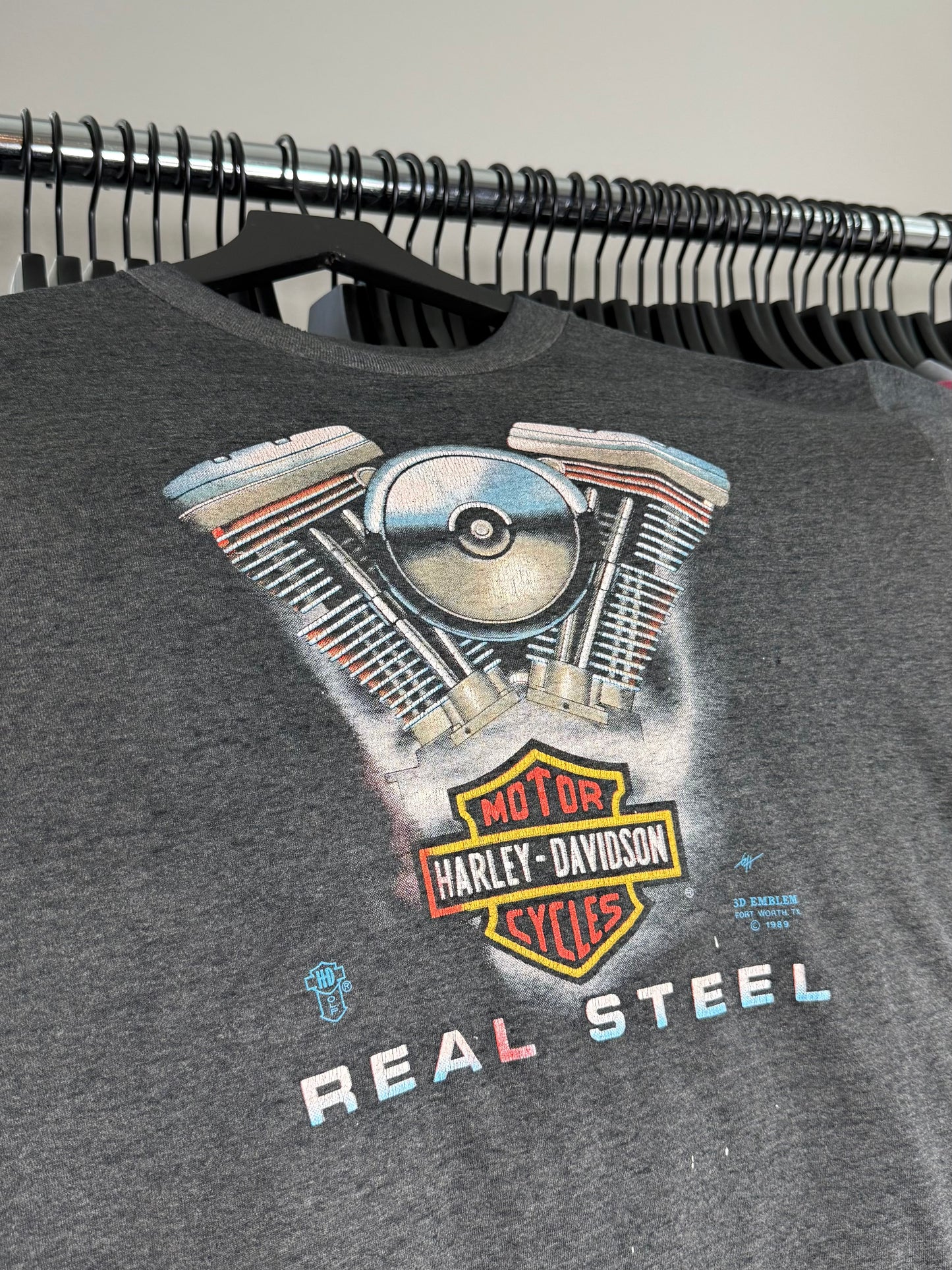 Harley Davidson 3D Emblem Shirt - XL