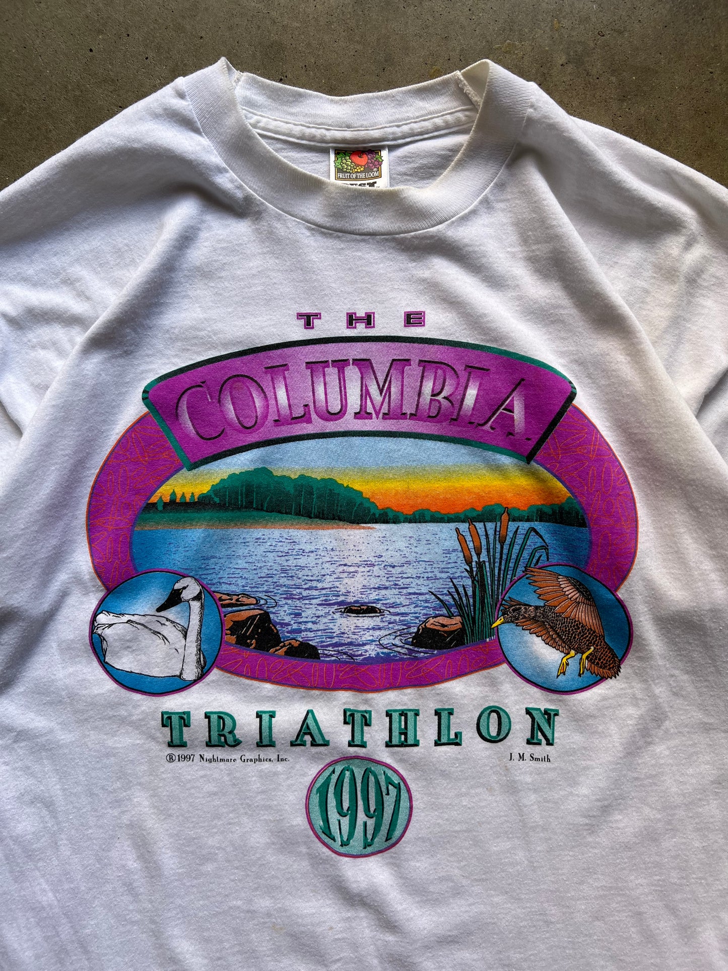 The Columbia Triathlon 1997 Tee - XL