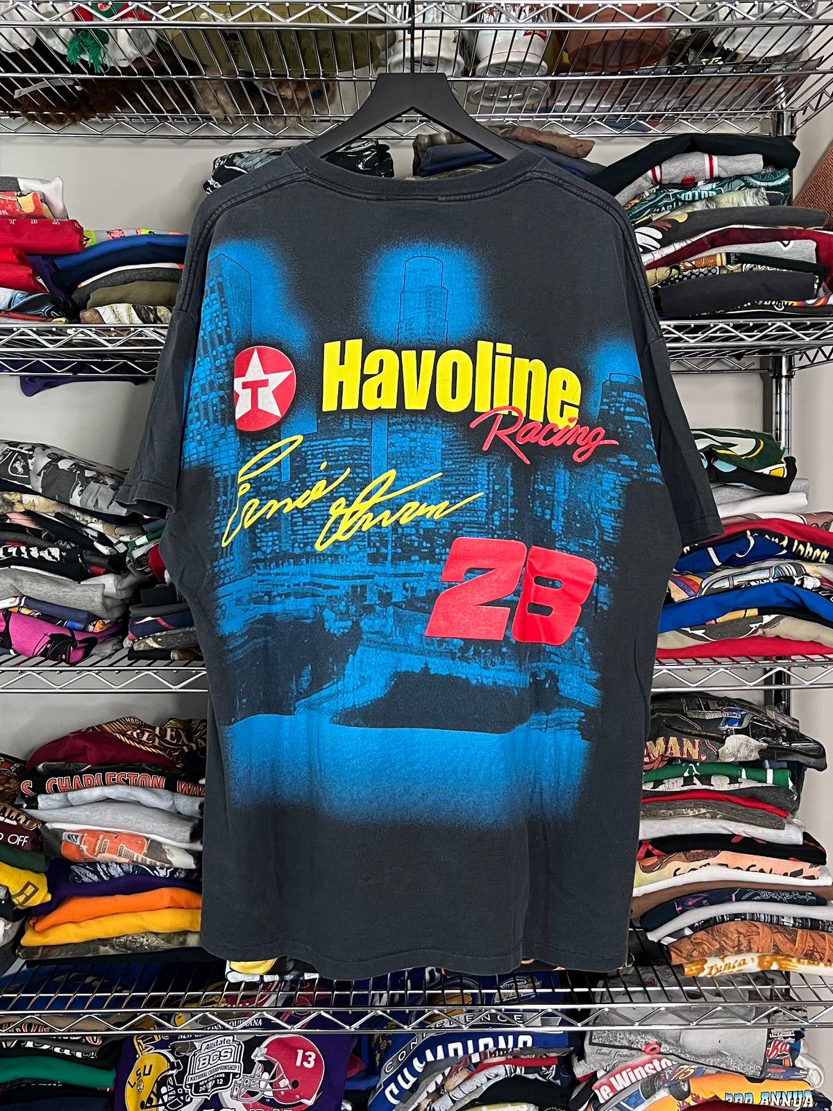 NASCAR Ernie Irvan 90’s AOP Shirt - XL