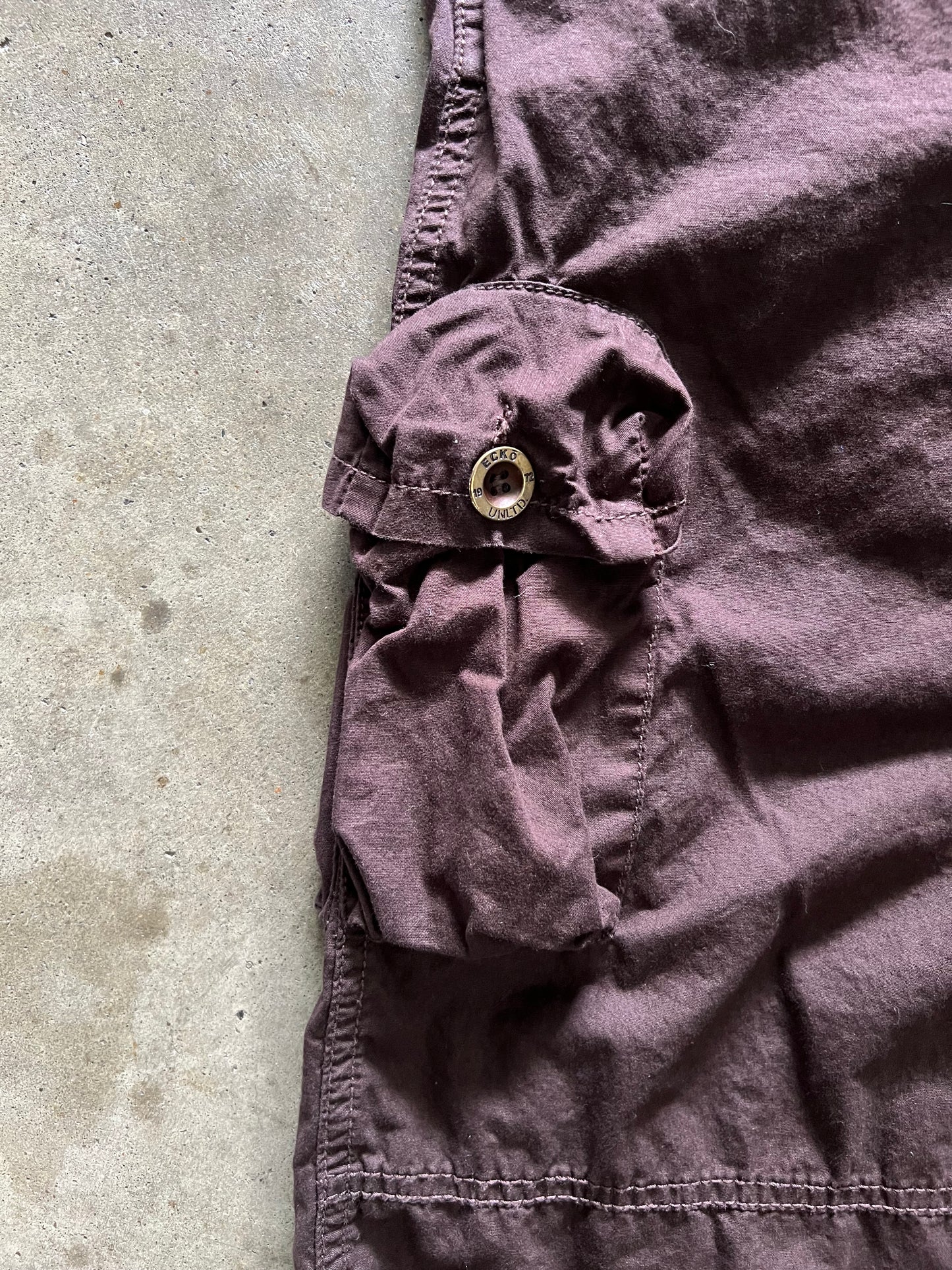 ECKO Unltd Brown Cargo Shorts - 34