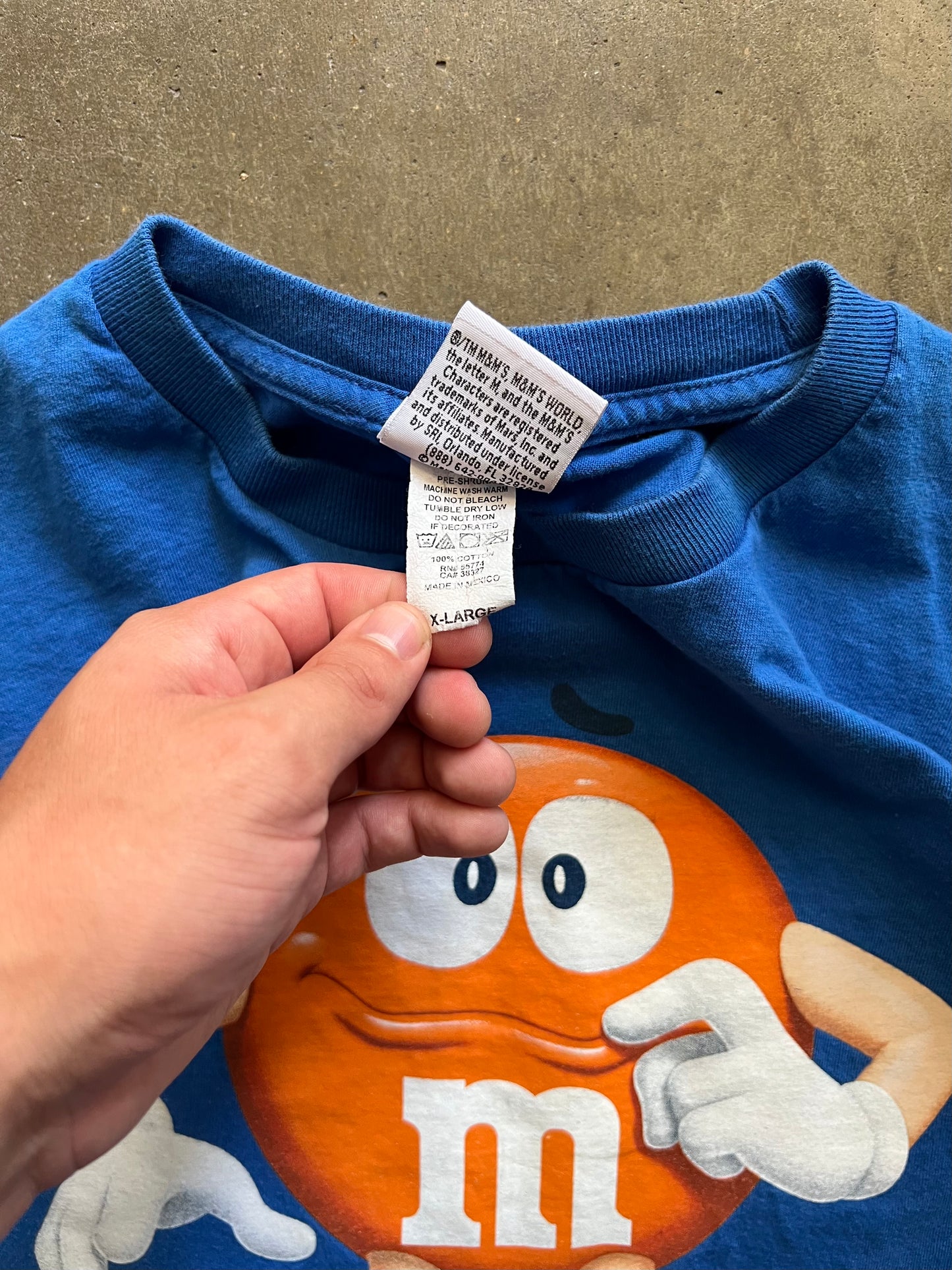 M&M Orange Tee - XL