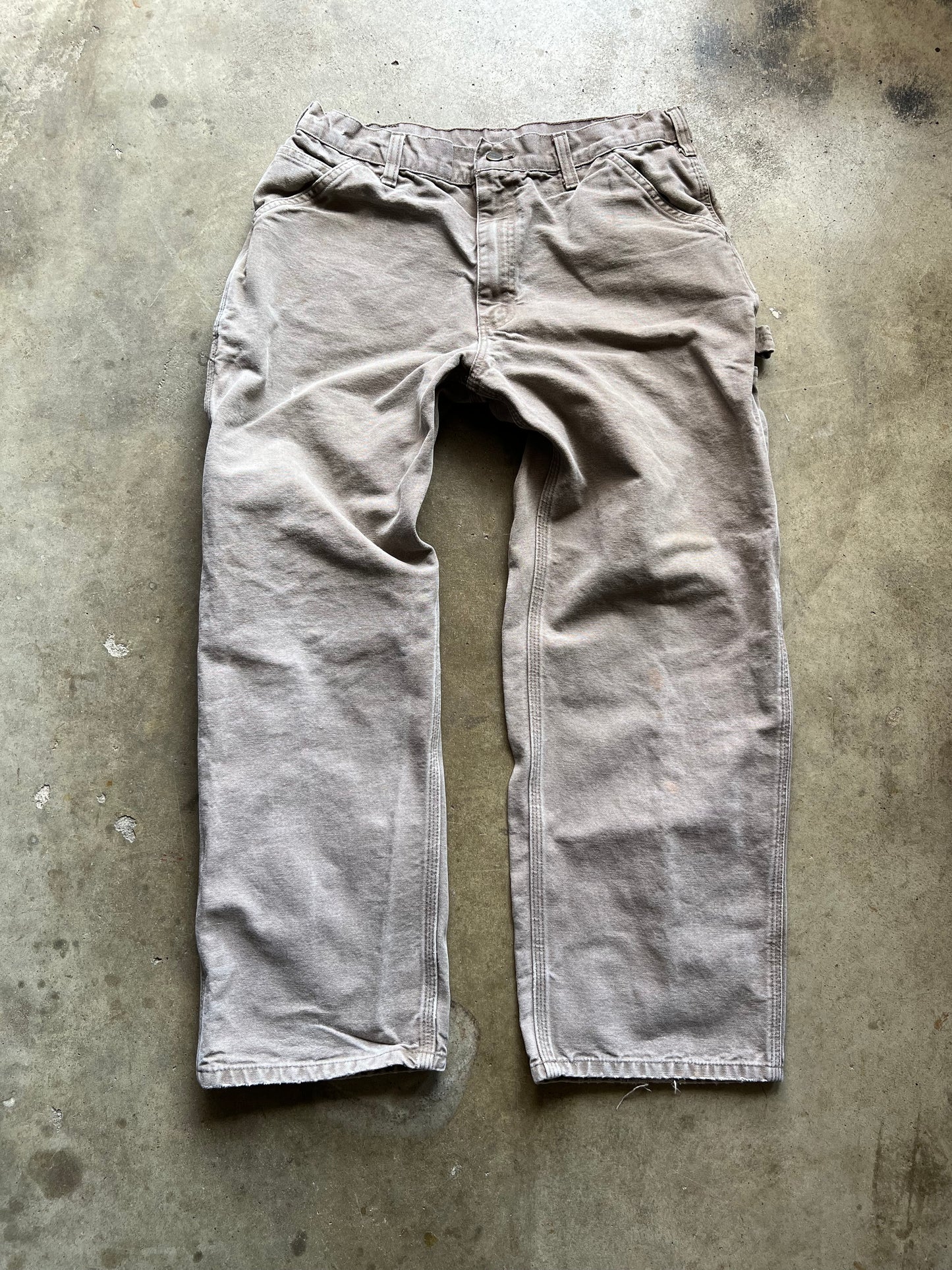 Carhartt Dungaree Fit Light Tan Pants - 34x30