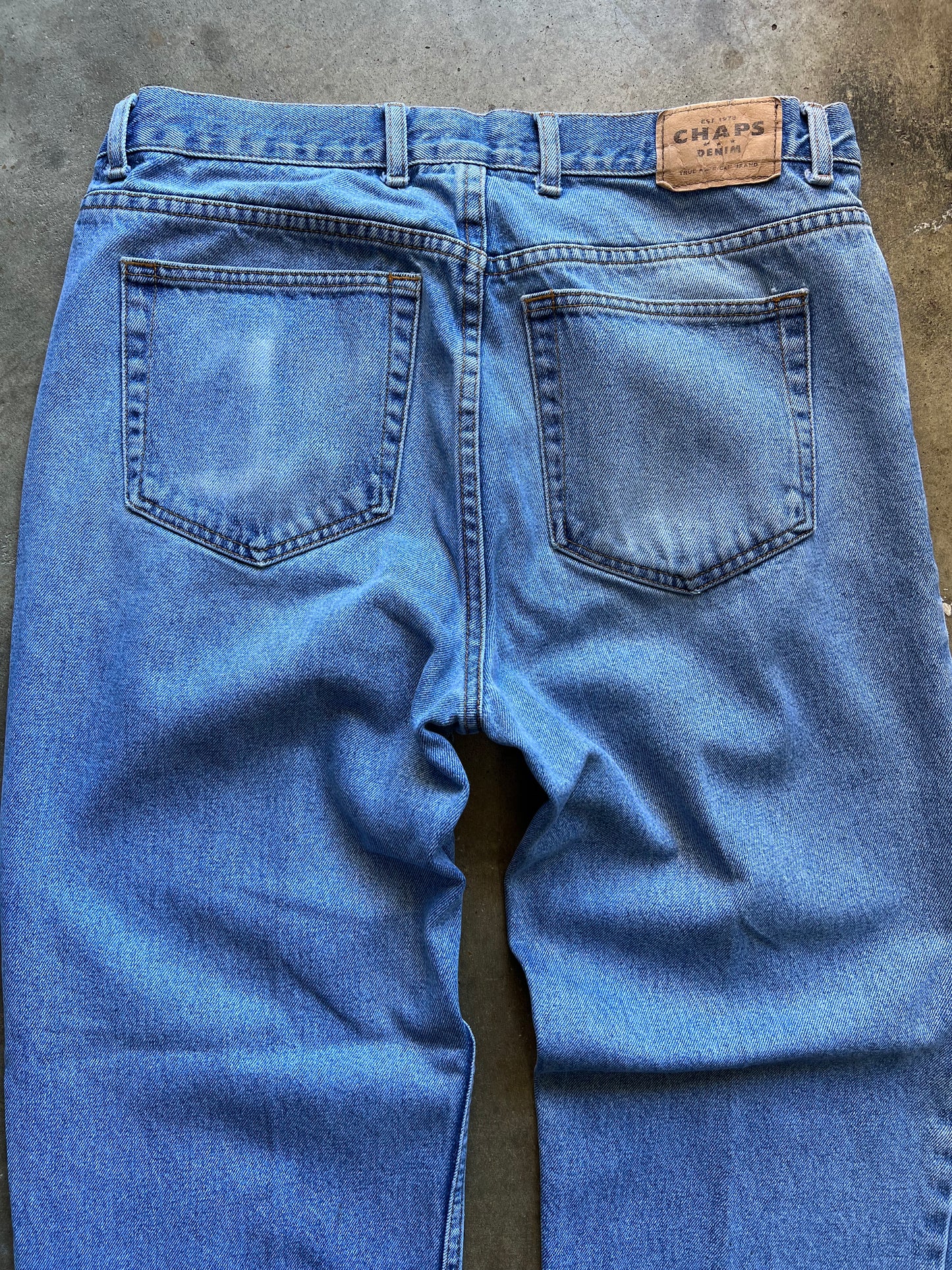 Chaps Blue Denim Jeans - 36x32