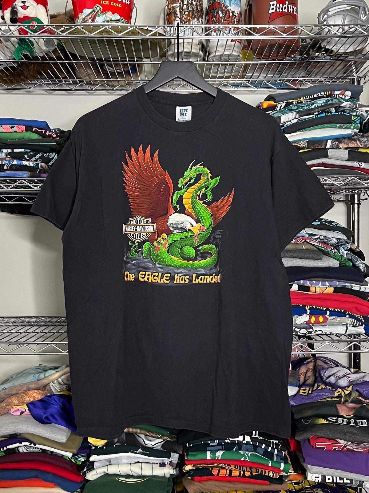 Harley Davidson The Eagle Has Landed 1982 Shirt - XL