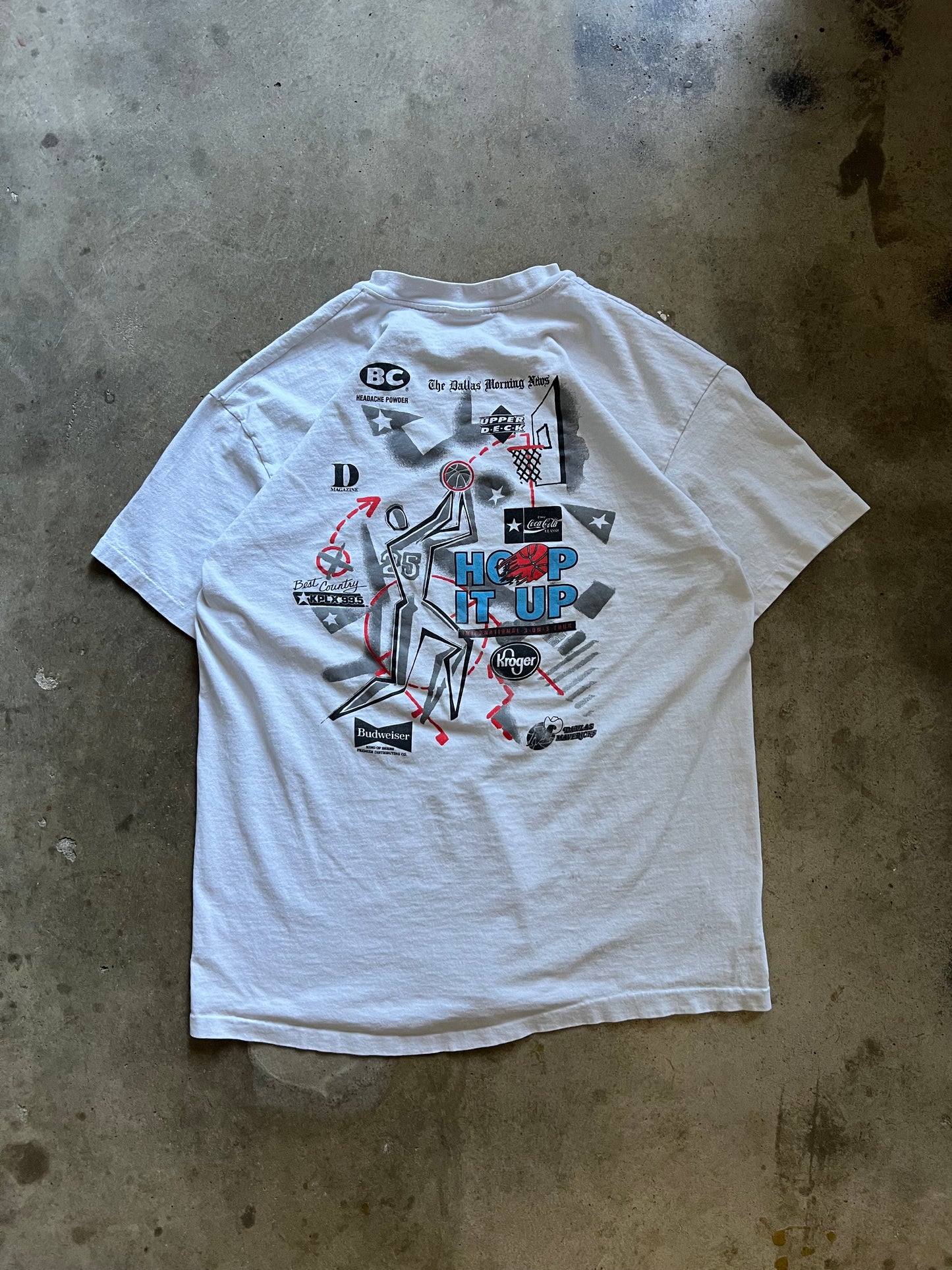 Hoop It Up 80’s Tee - XL