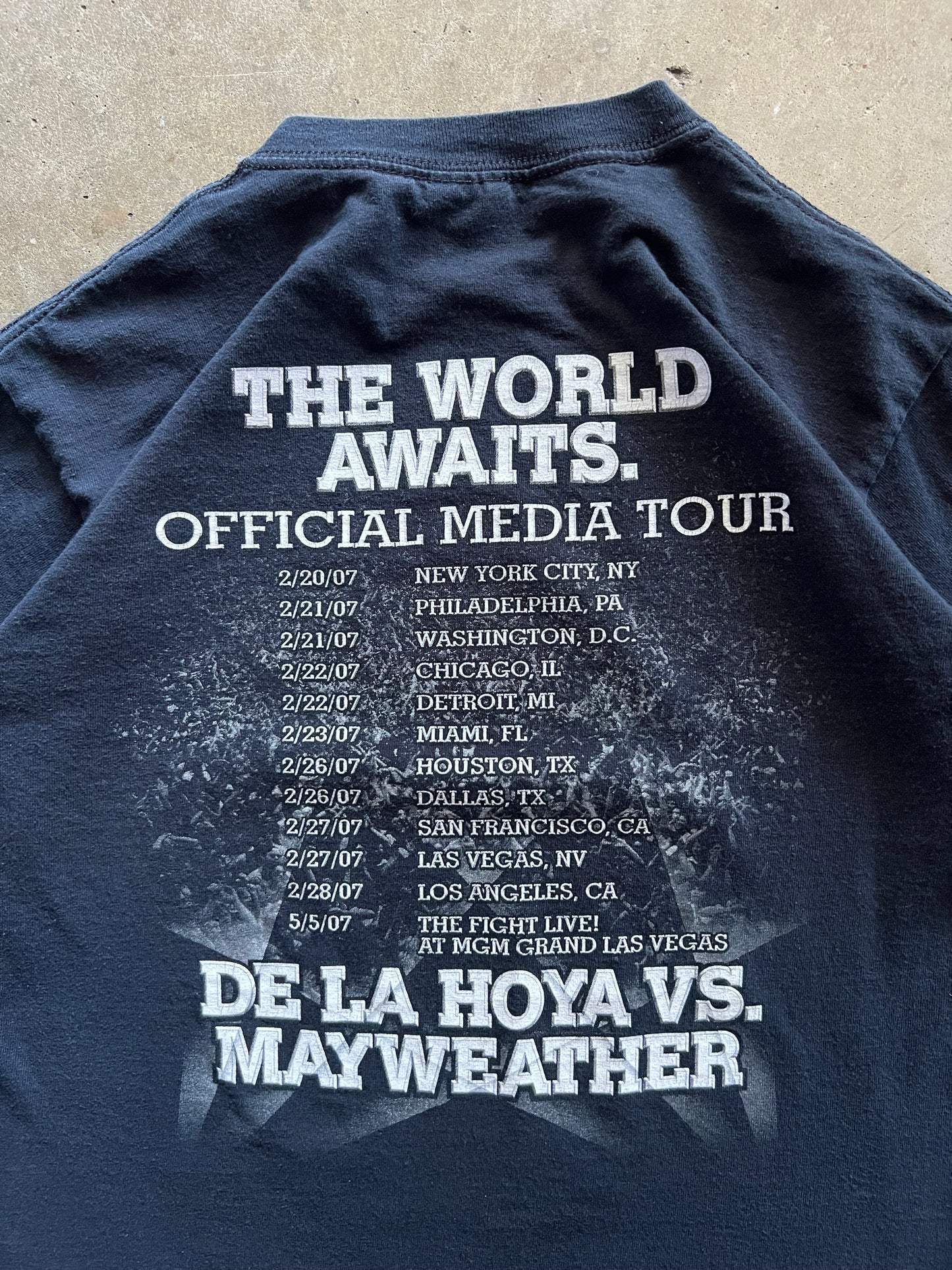 De La Hoya vs. Mayweather Tee - S