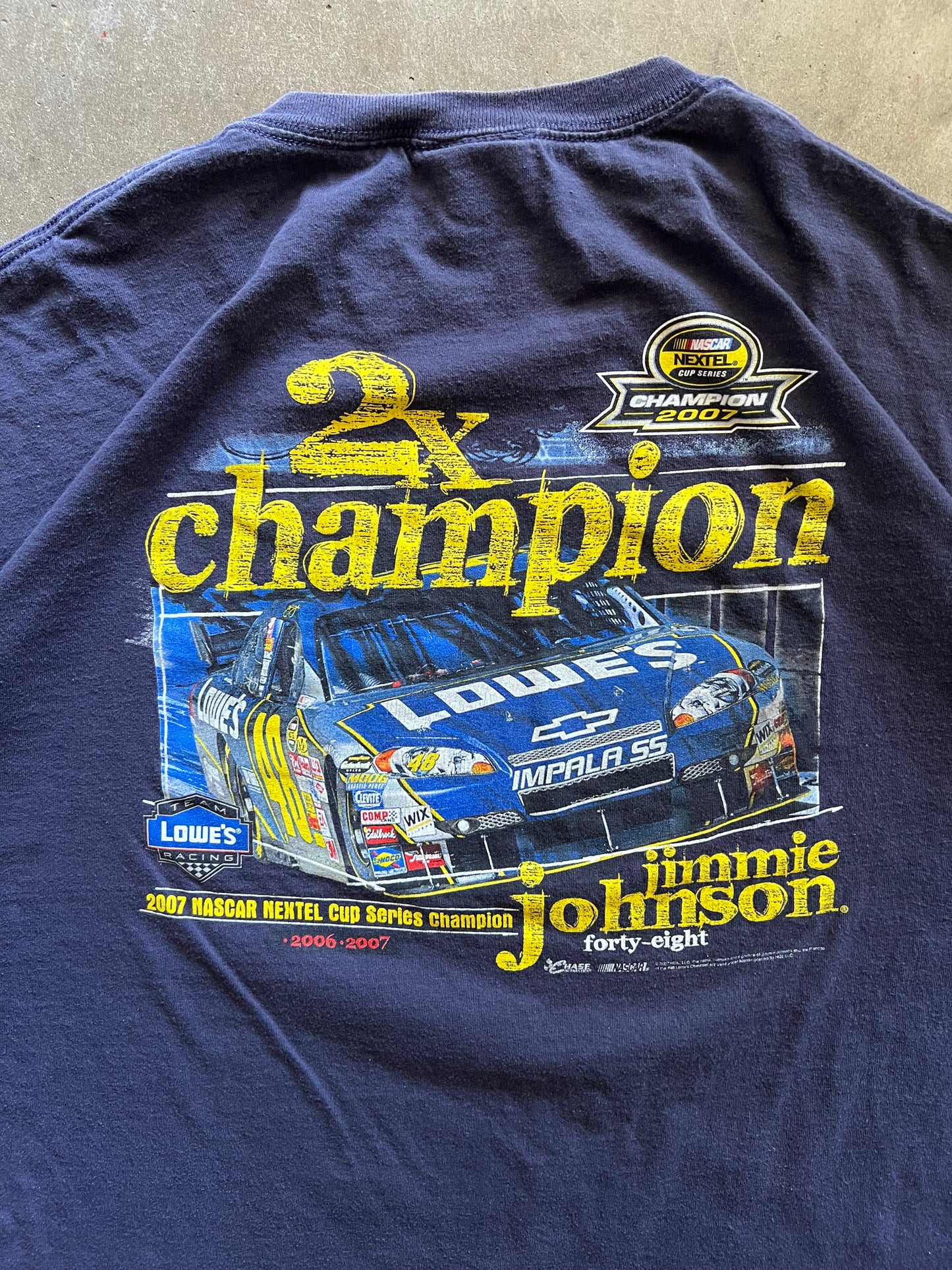 NASCAR Jimmie Johnson Champion Tee - XXL