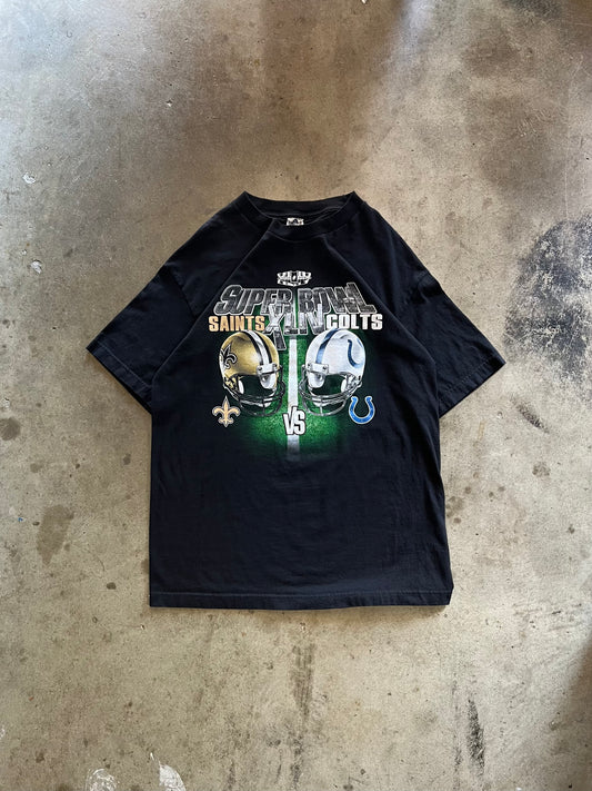 Saints V. Colts Super Bowl Tee - L