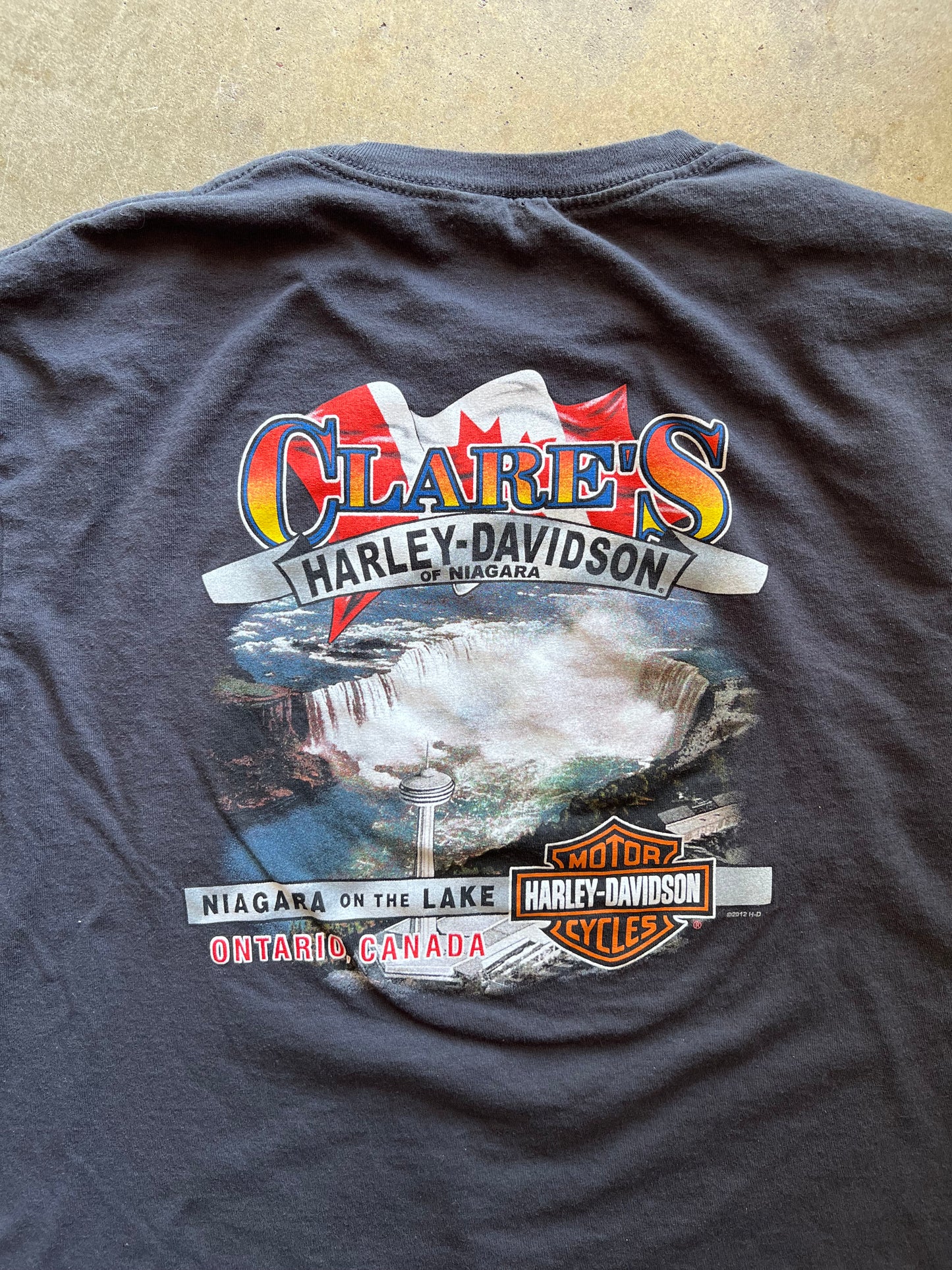 Harley Davidson Ontario, Canada Long Sleeve Tee - XXL