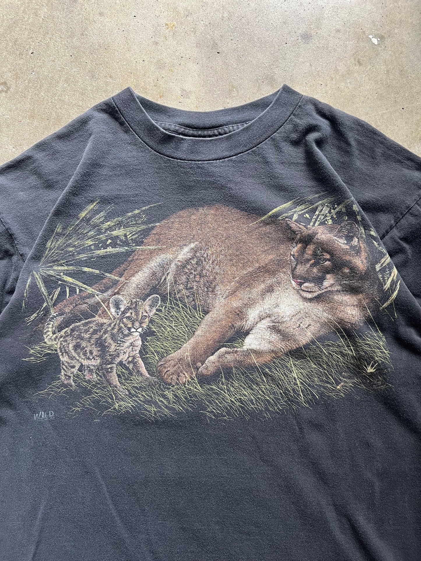 Cat Nature Tee - L