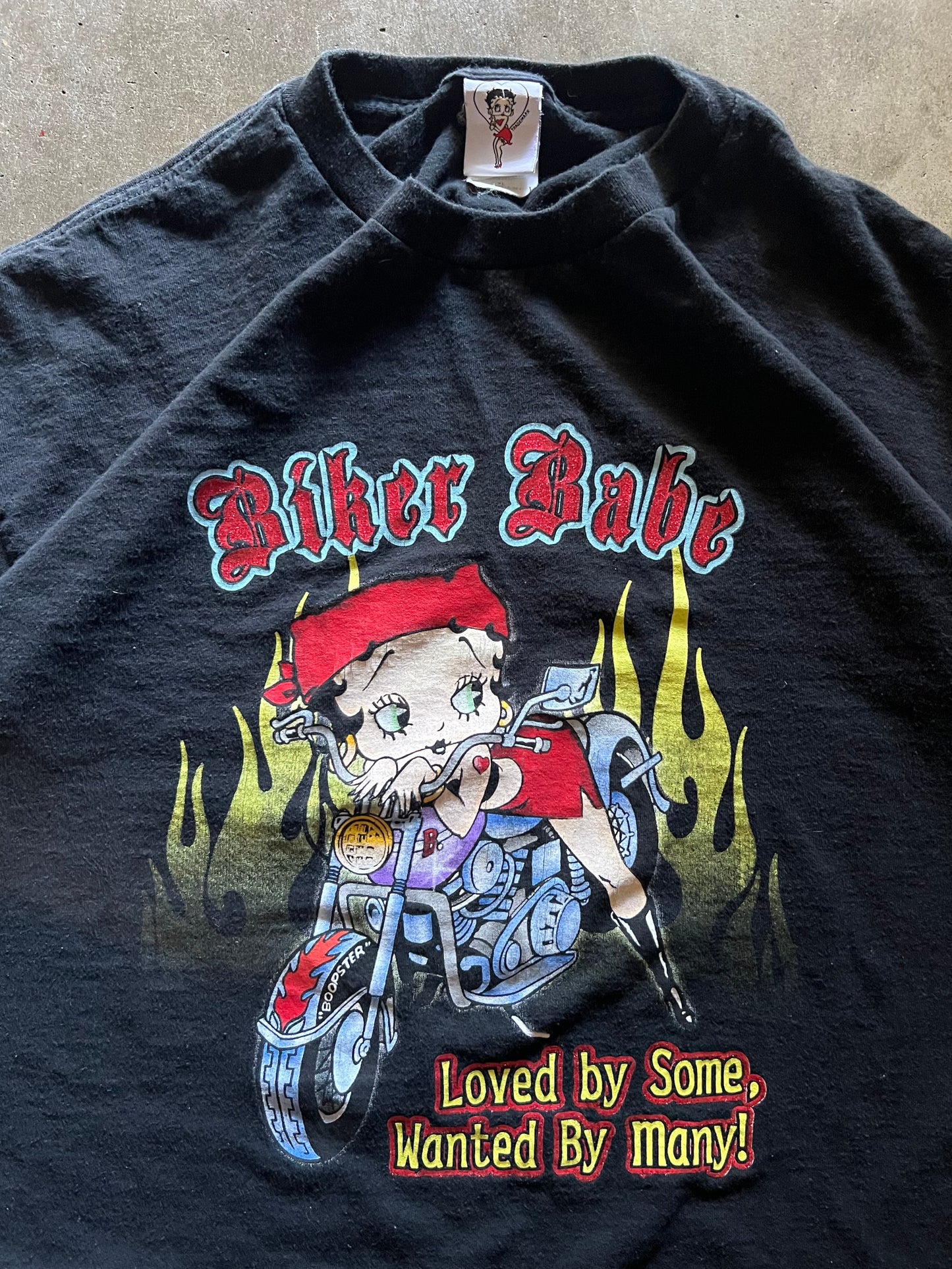 Betty Boop Biker Tee - XL