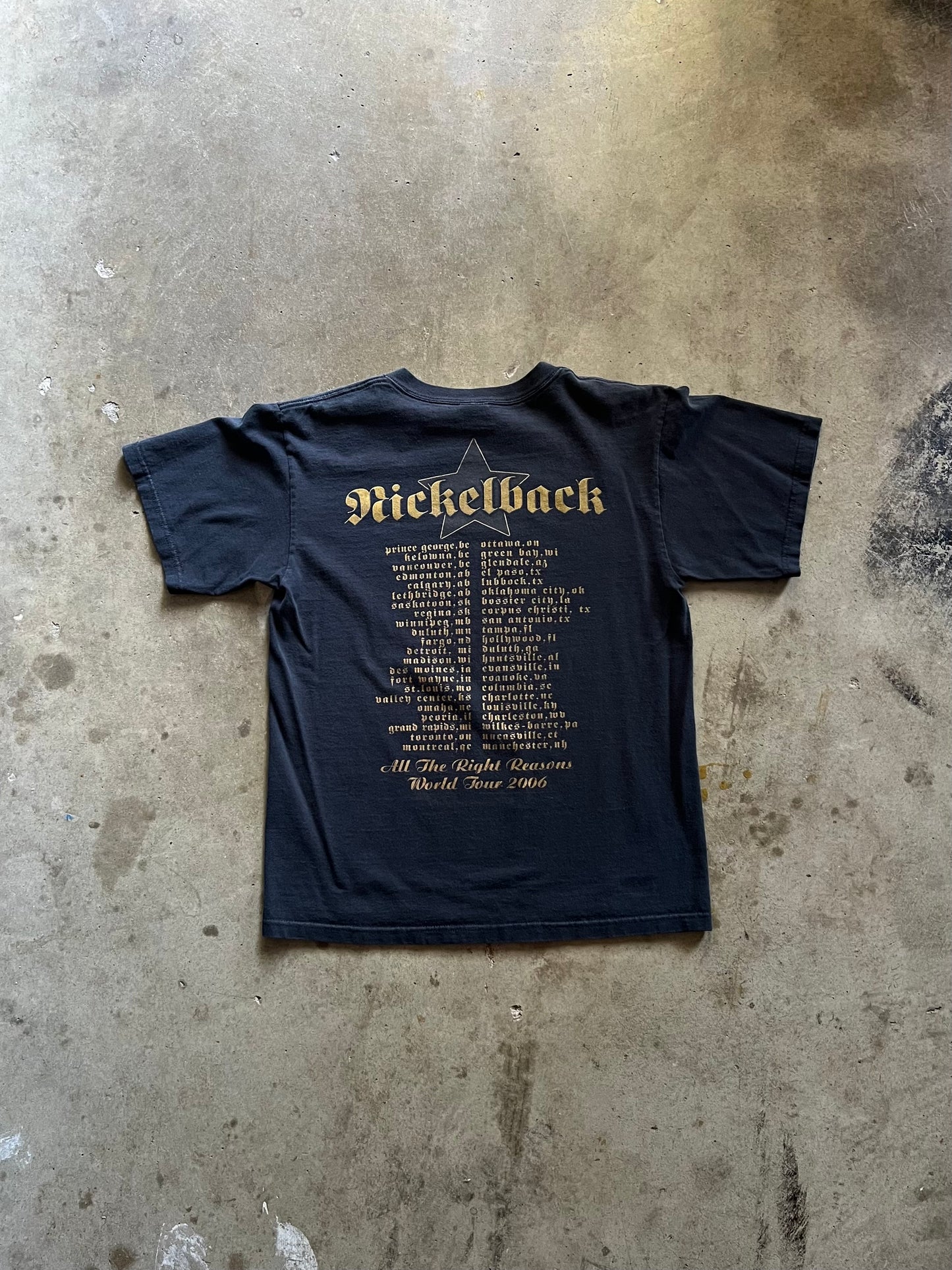 Nickelback Band Tee - M