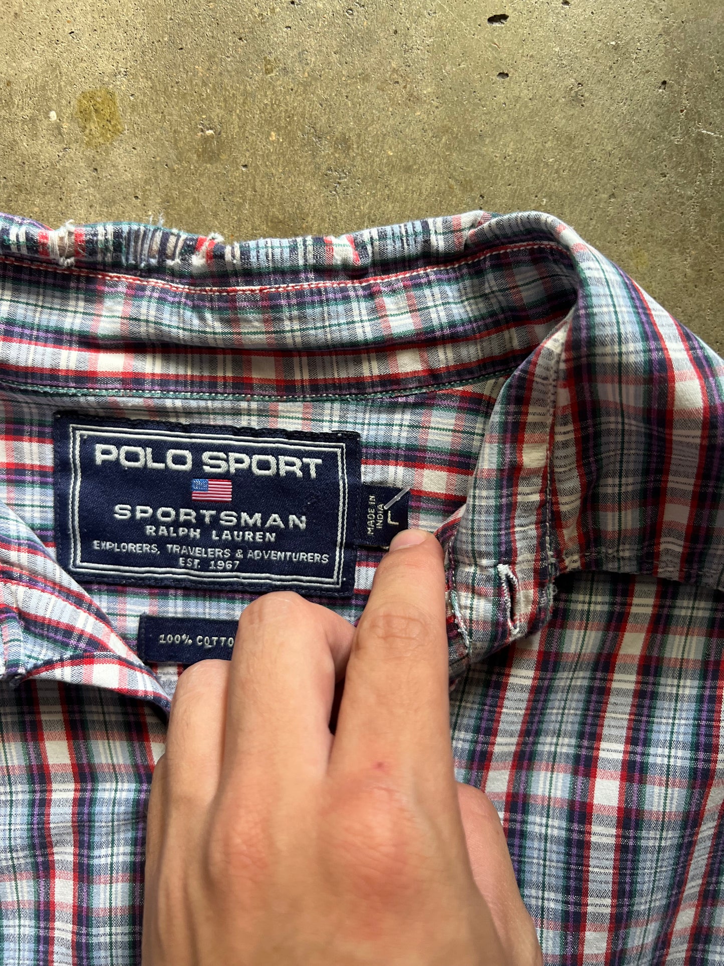 Polo Sport Flannel - L