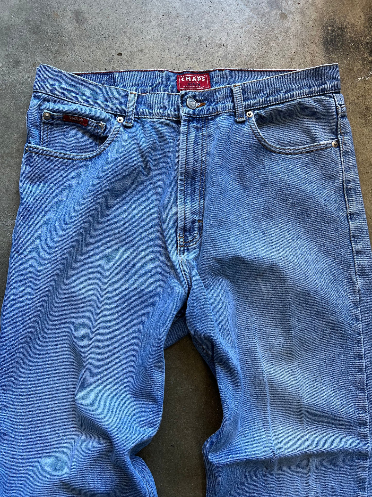 Chaps Blue Denim Jeans - 36x32