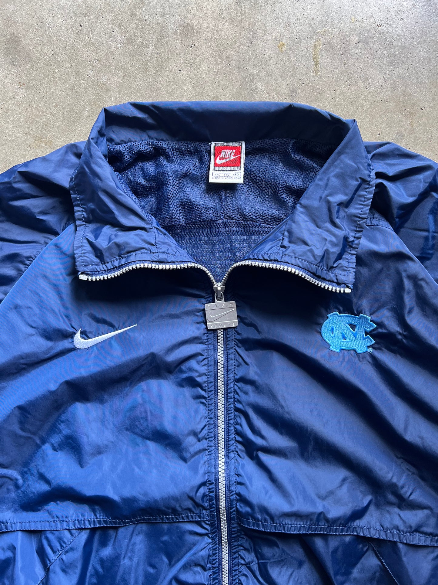 Nike Navy Blue Windbreaker - XXL