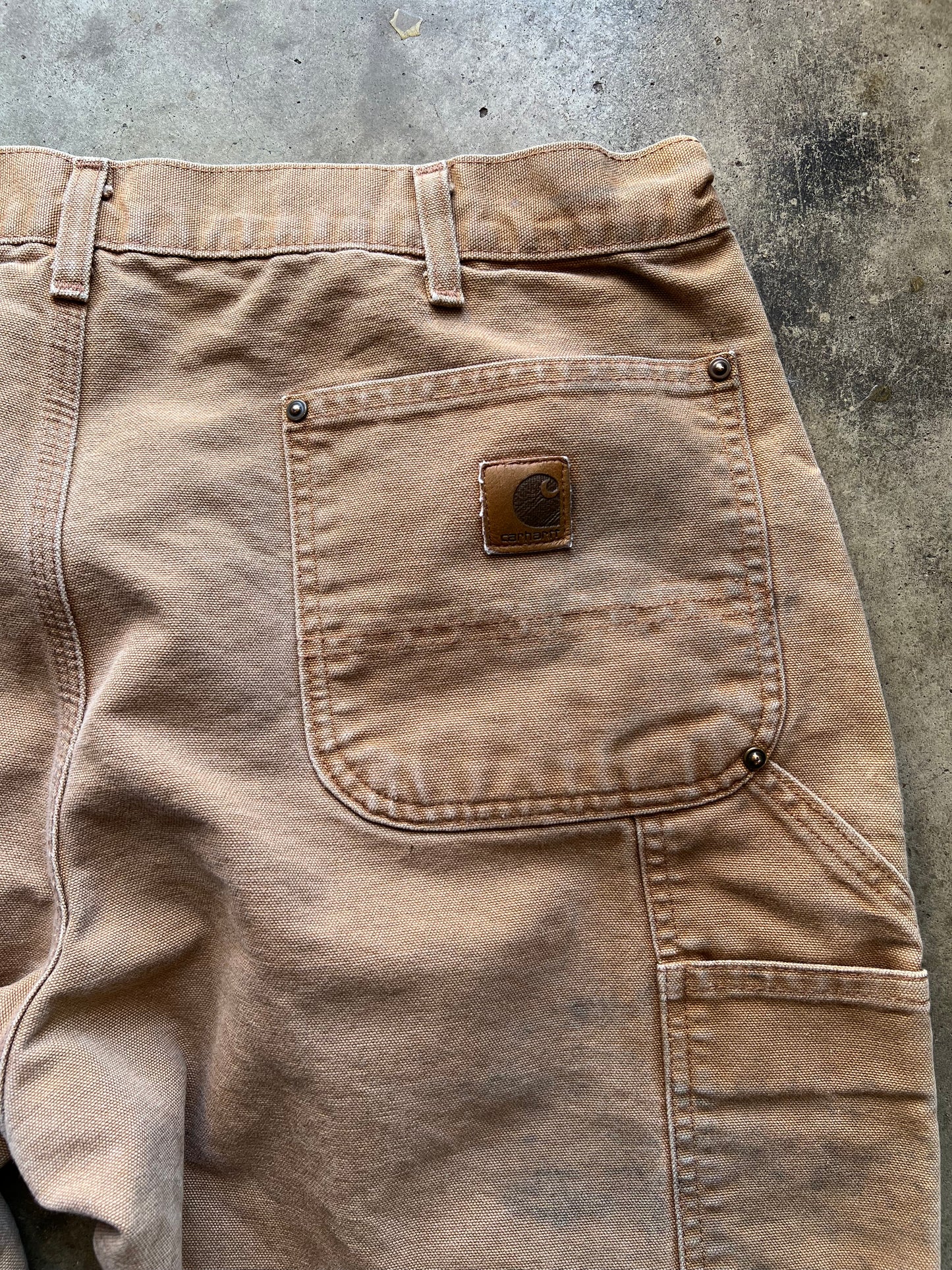 Carhartt Double Knees Tan Pants - 38x32