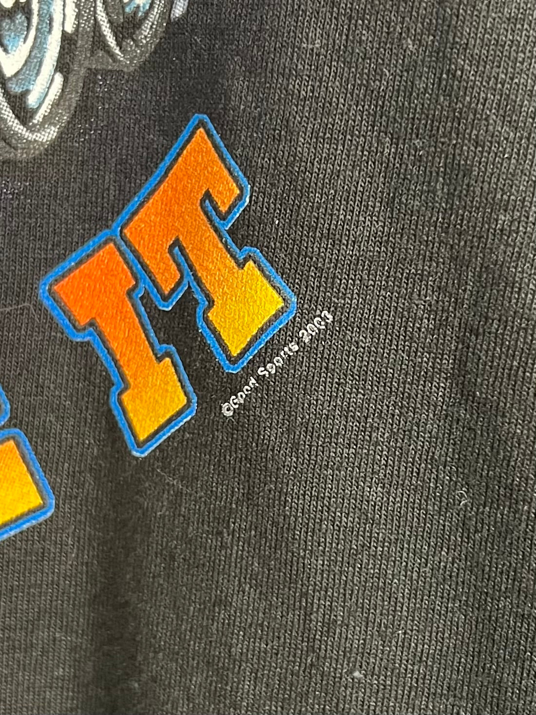 Biketoberfest ‘03 Clown Flame Long Sleeve Shirt - M