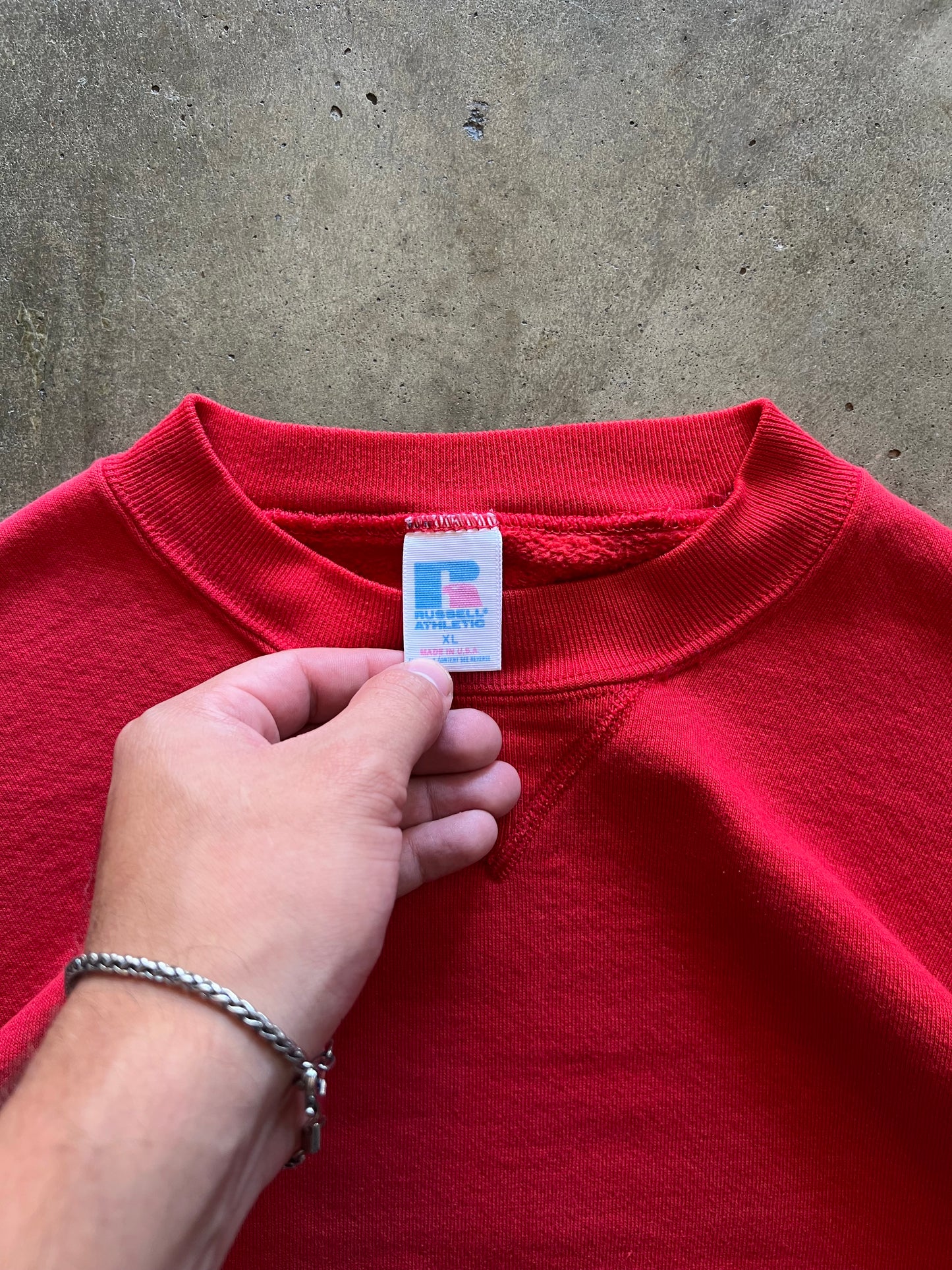 Russel Red Crewneck - XL