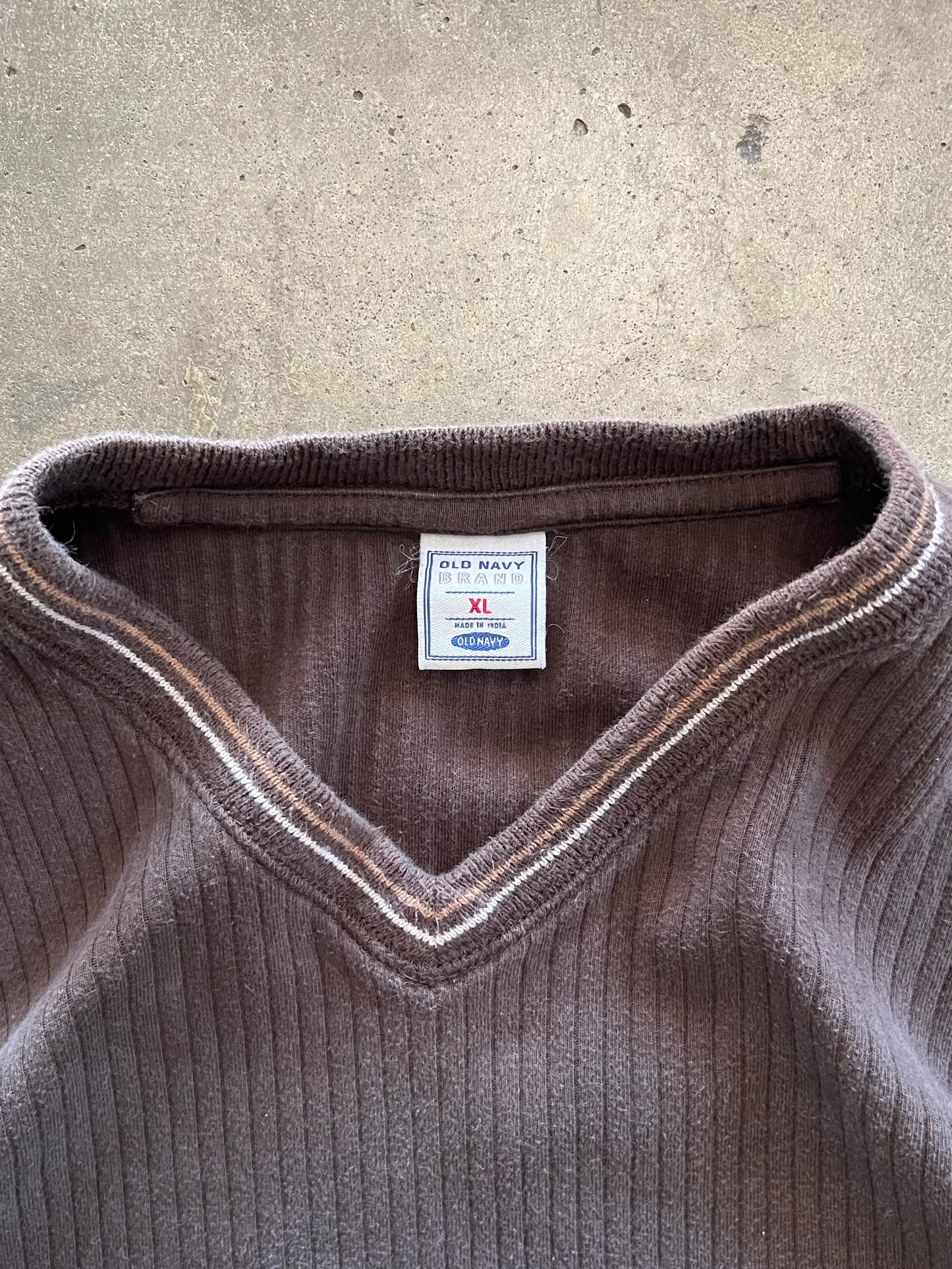 Old Navy Brown Long Sleeve Sweater - XL