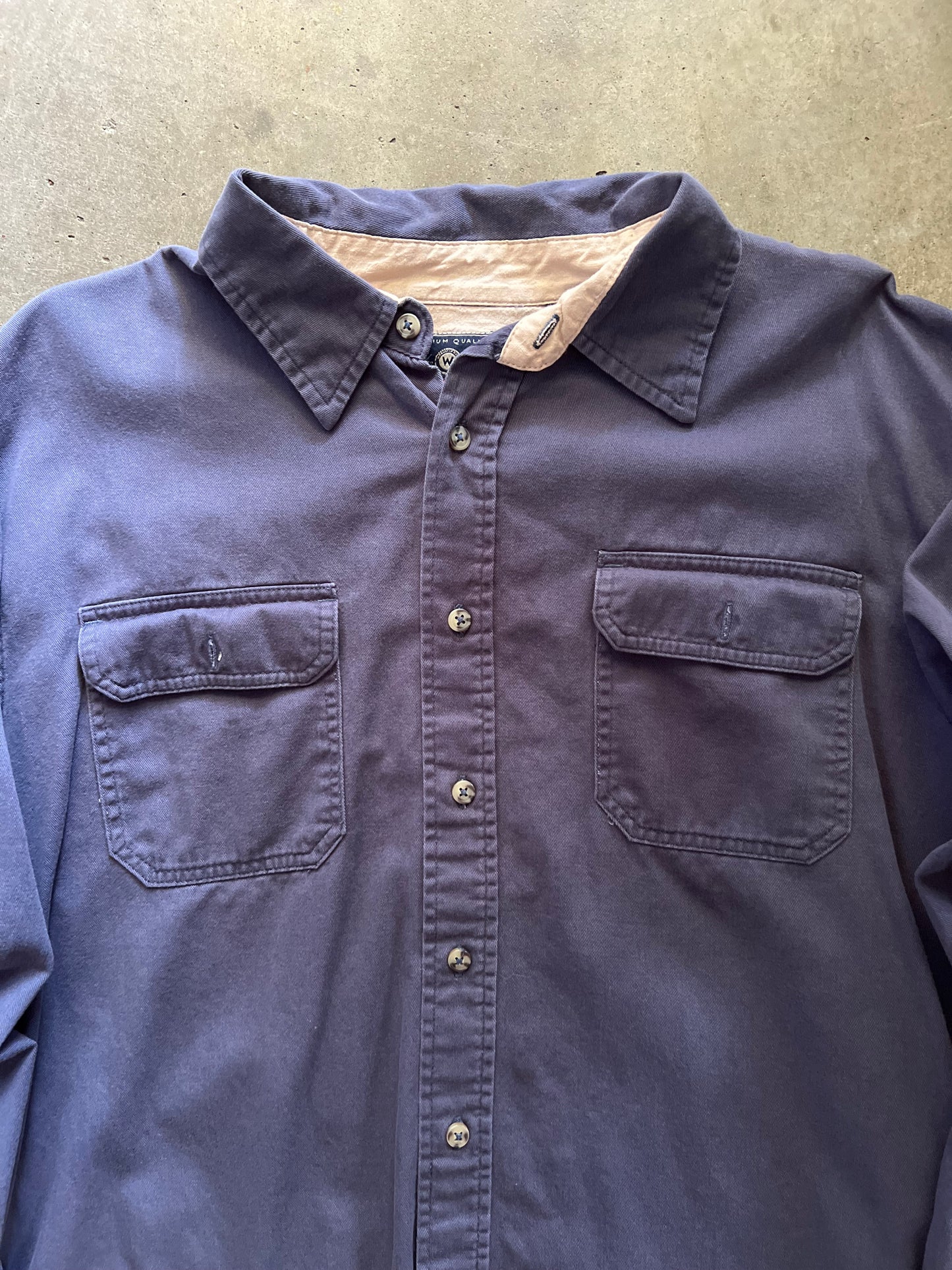 Wrangler Purple Flannel - L