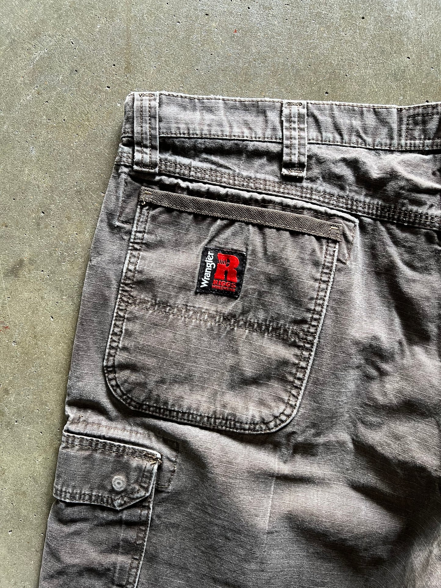 Wrangler Riggs Brown Pants - 40x30