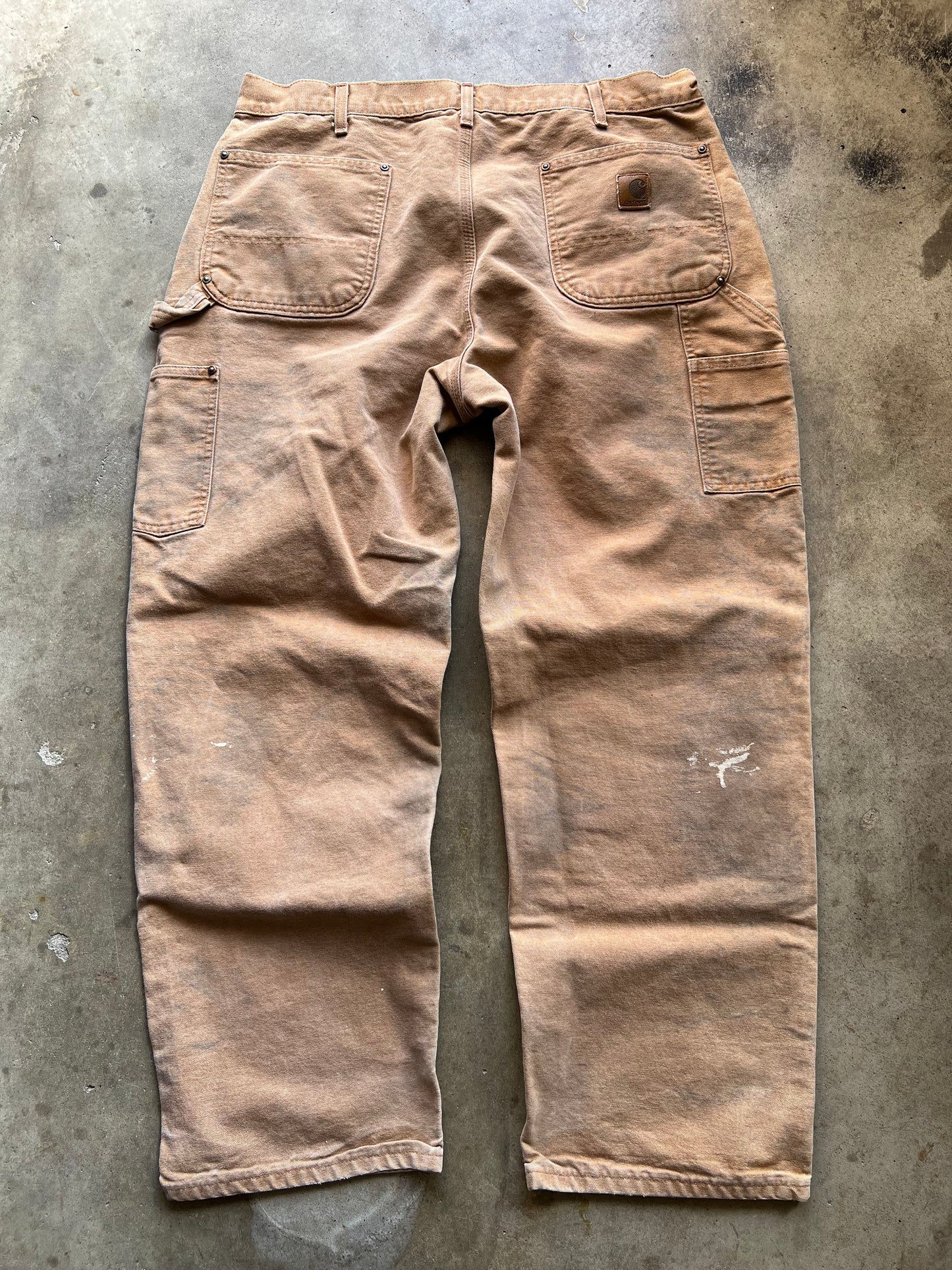 Carhartt Double Knees Tan Pants - 38x32