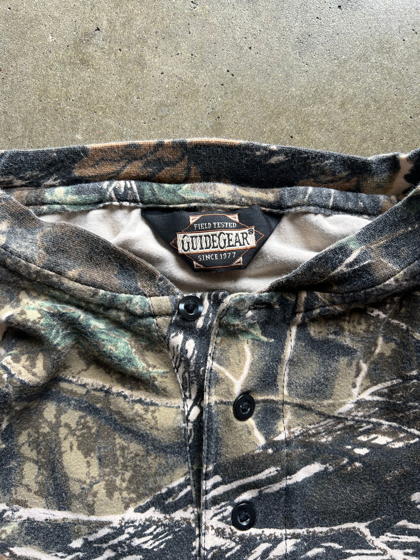 Camo Guidegear Long Sleeve Tee - XL