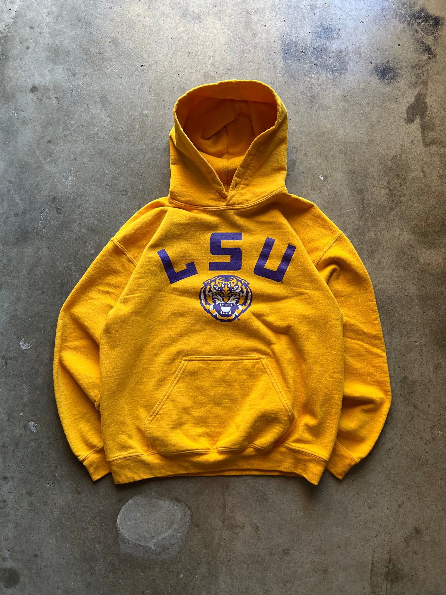 LSU Tigers Yellow Hoodie -