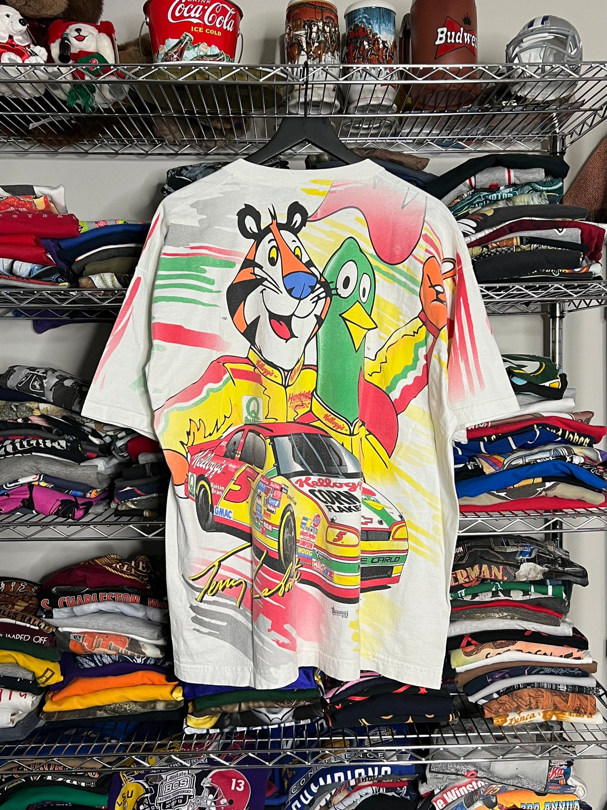 NASCAR Kelloggs 1996 Rare Shirt - XL